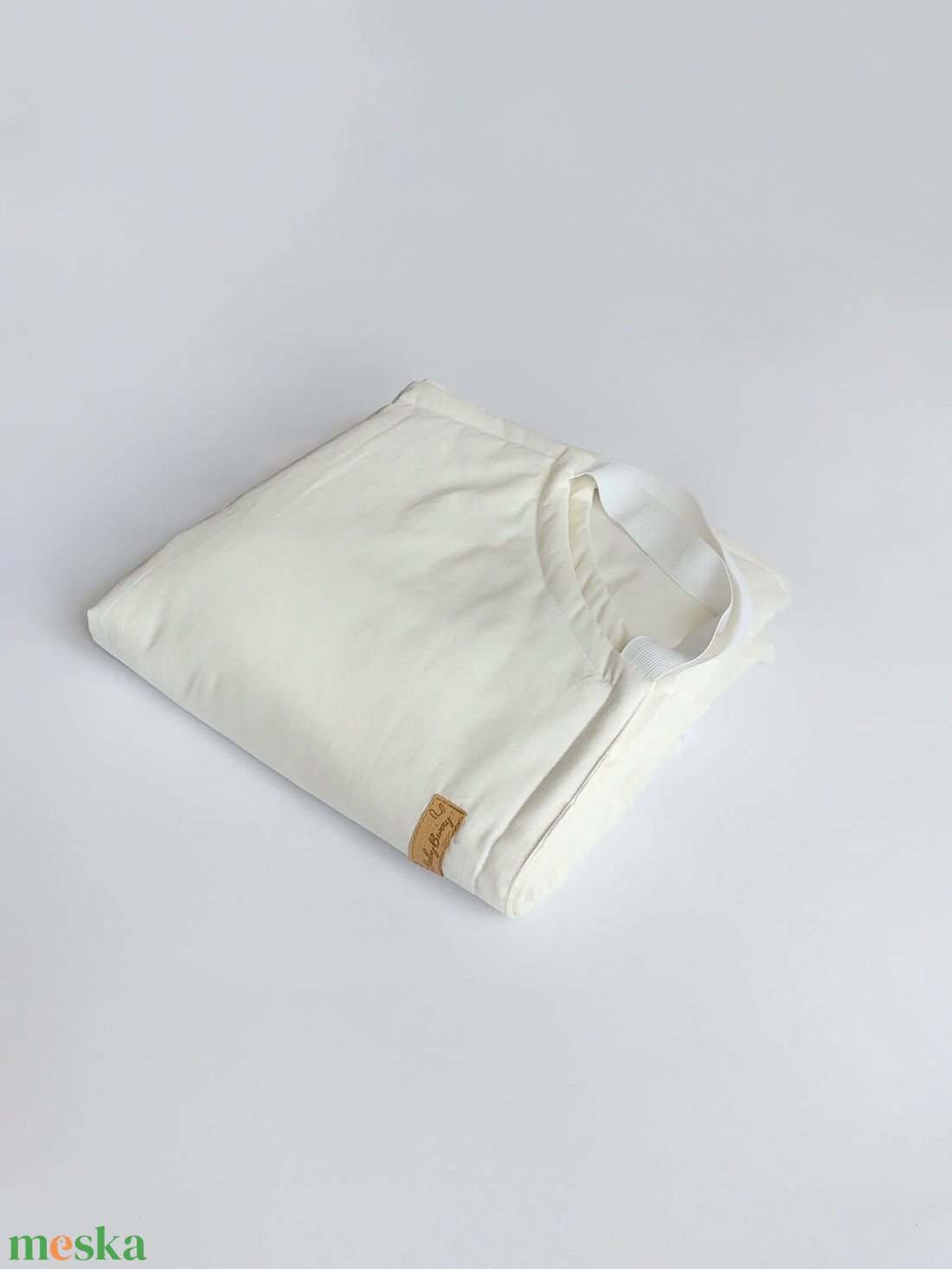 Ovis derékalj - krémfehér - játék & sport - ovis felszerelés - ovis lepedő - Meska.hu