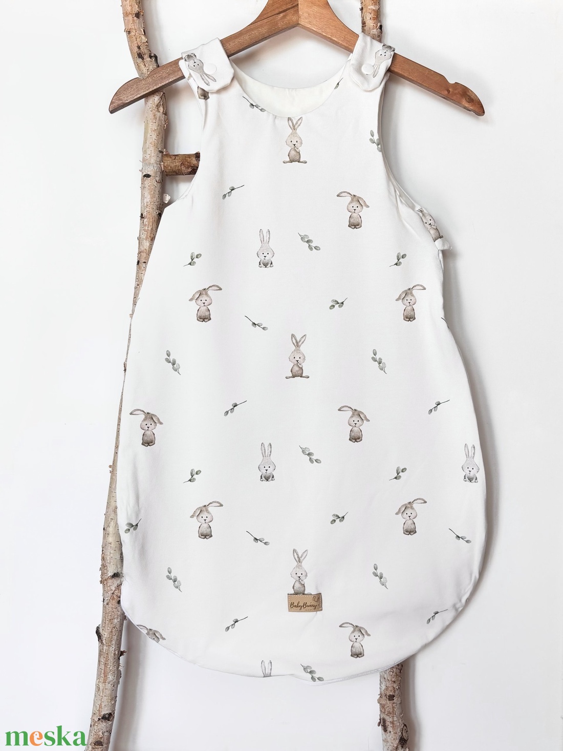 Pamut baba hálózsák  little bunny - otthon & életmód - babaszoba, gyerekszoba - baba hálózsák, bundazsák - Meska.hu