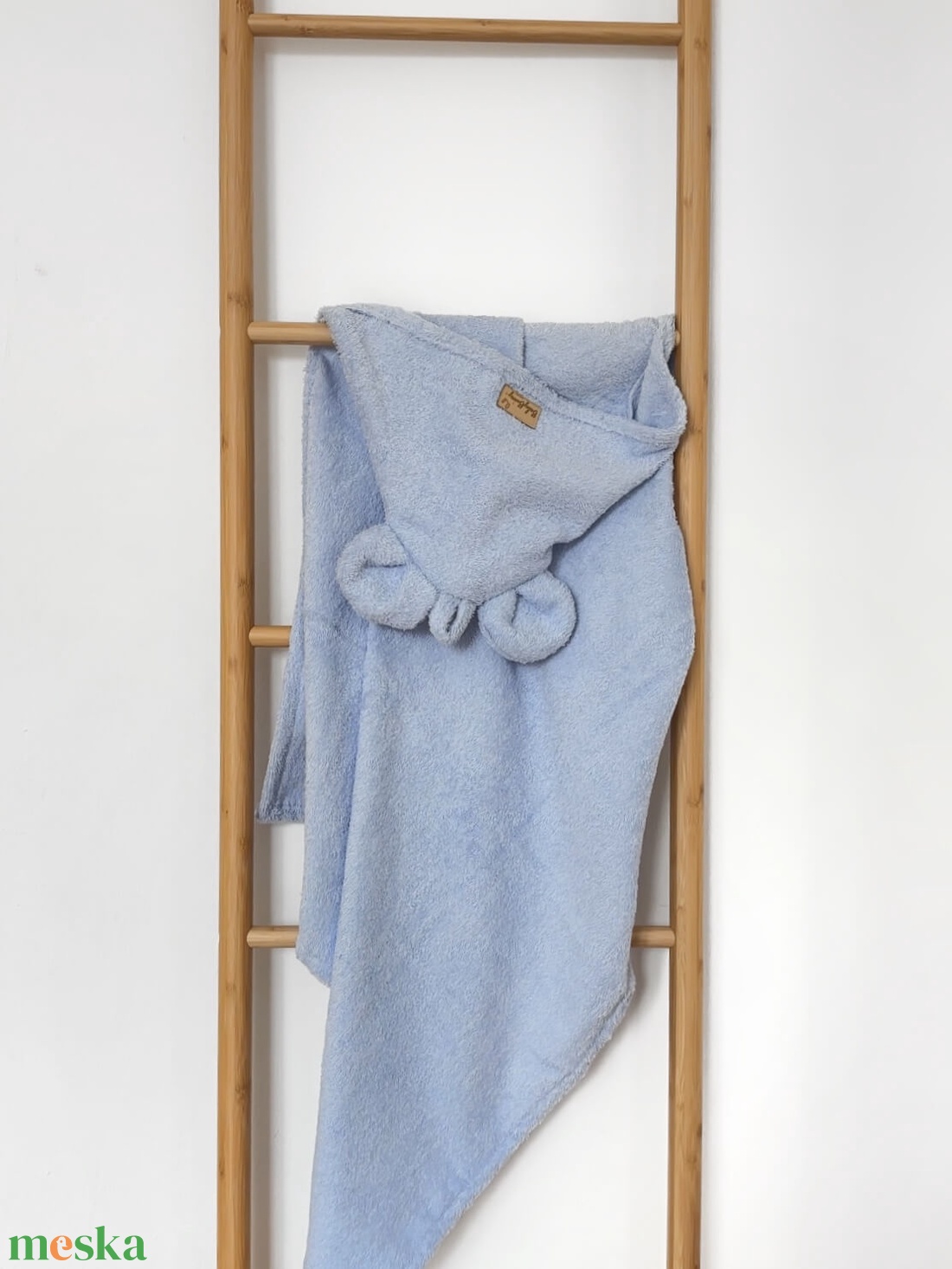 Macis baba törölköző (frottír) - lila - baba - mama - pelenkázó, babafürdető kellékek - baba törölköző - Meska.hu