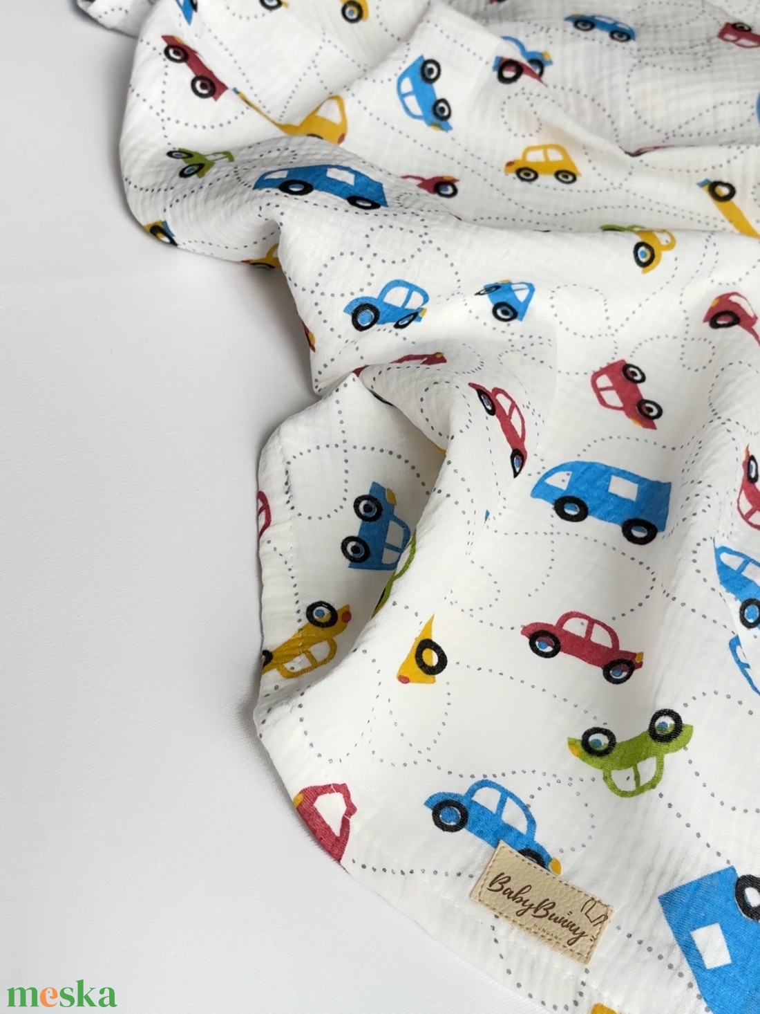 Duplagéz baba takaró - autós - baba - mama - baba ágynemű - babatakaró, gyerek pléd - Meska.hu