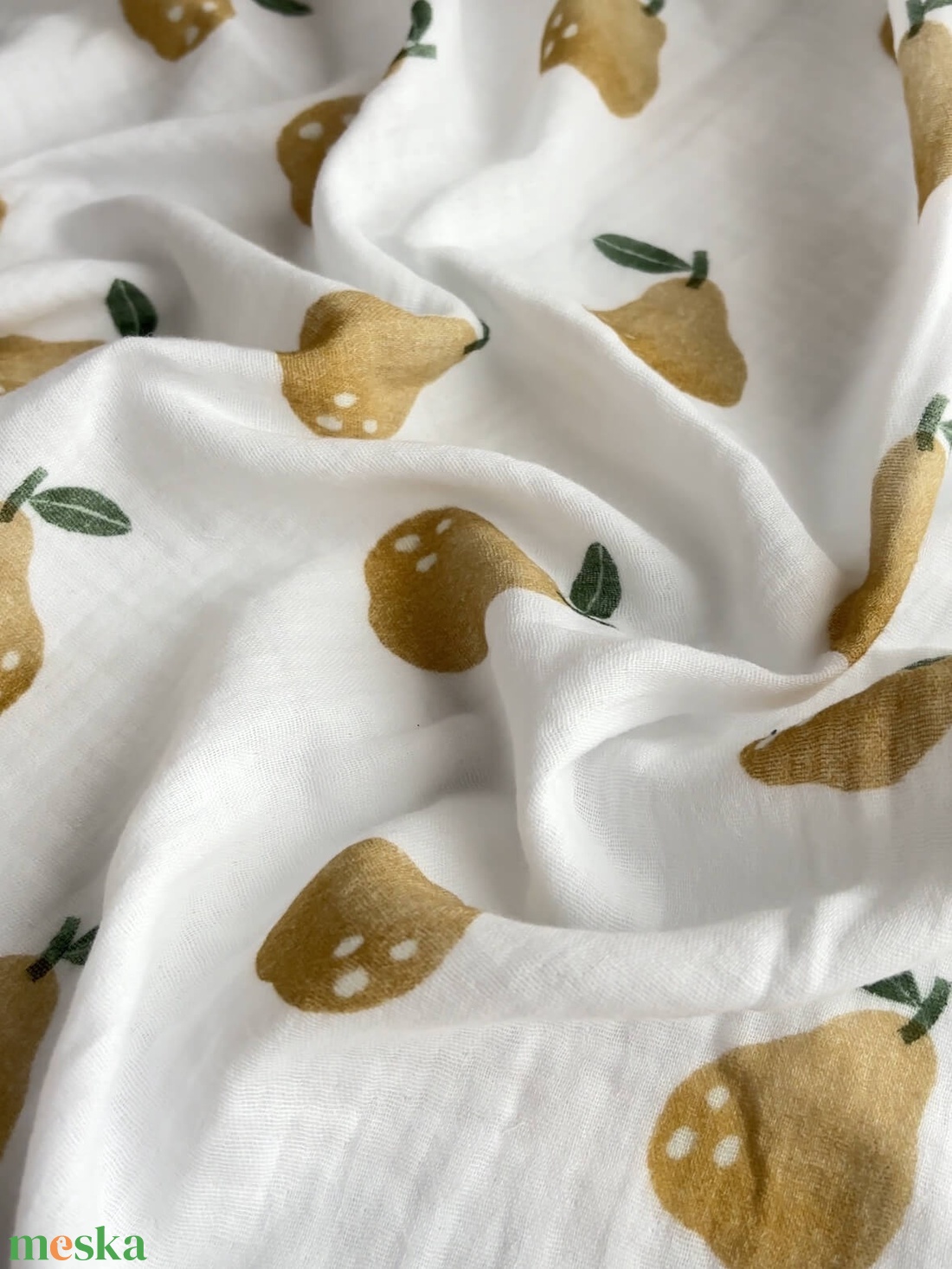 Muszlin pelenka - pear - baba - mama - baba ágynemű - babatakaró, gyerek pléd - Meska.hu