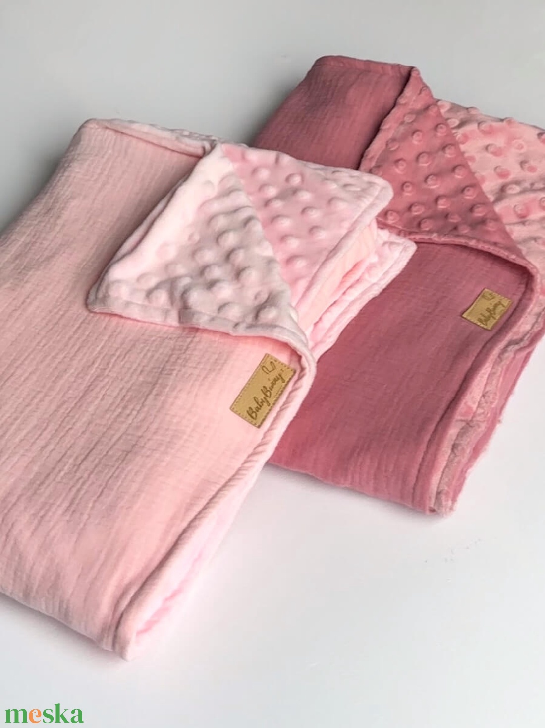 Minky babatakaró - mályva - baba - mama - baba ágynemű - babatakaró, gyerek pléd - Meska.hu