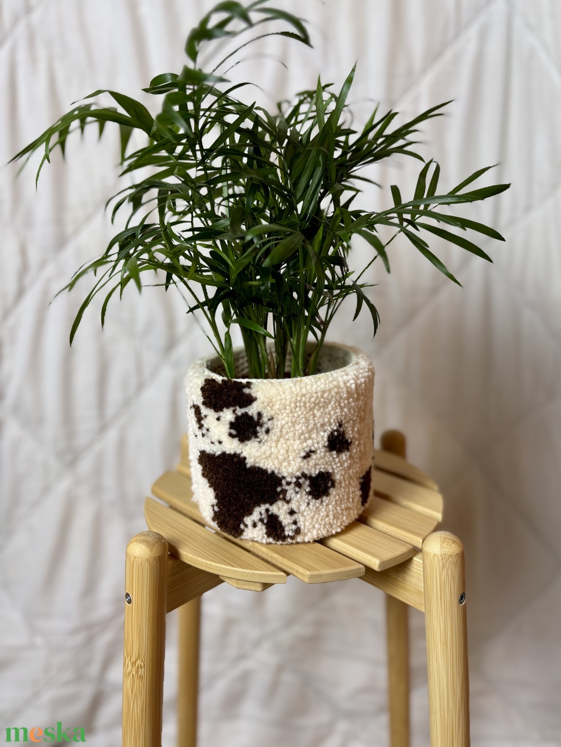 Tufted gyapjú kaspó takaró -  - Meska.hu