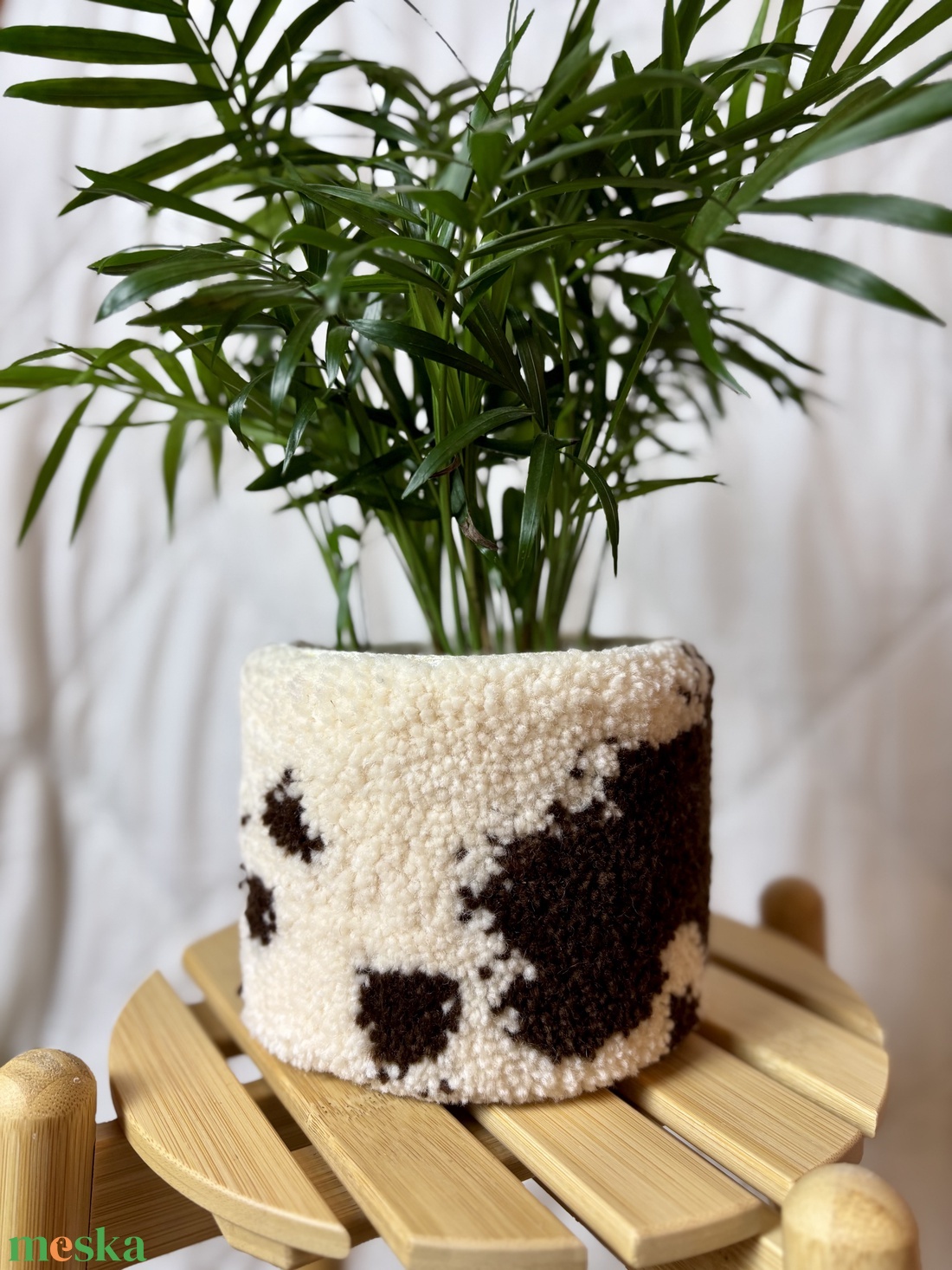 Tufted gyapjú kaspó takaró -  - Meska.hu