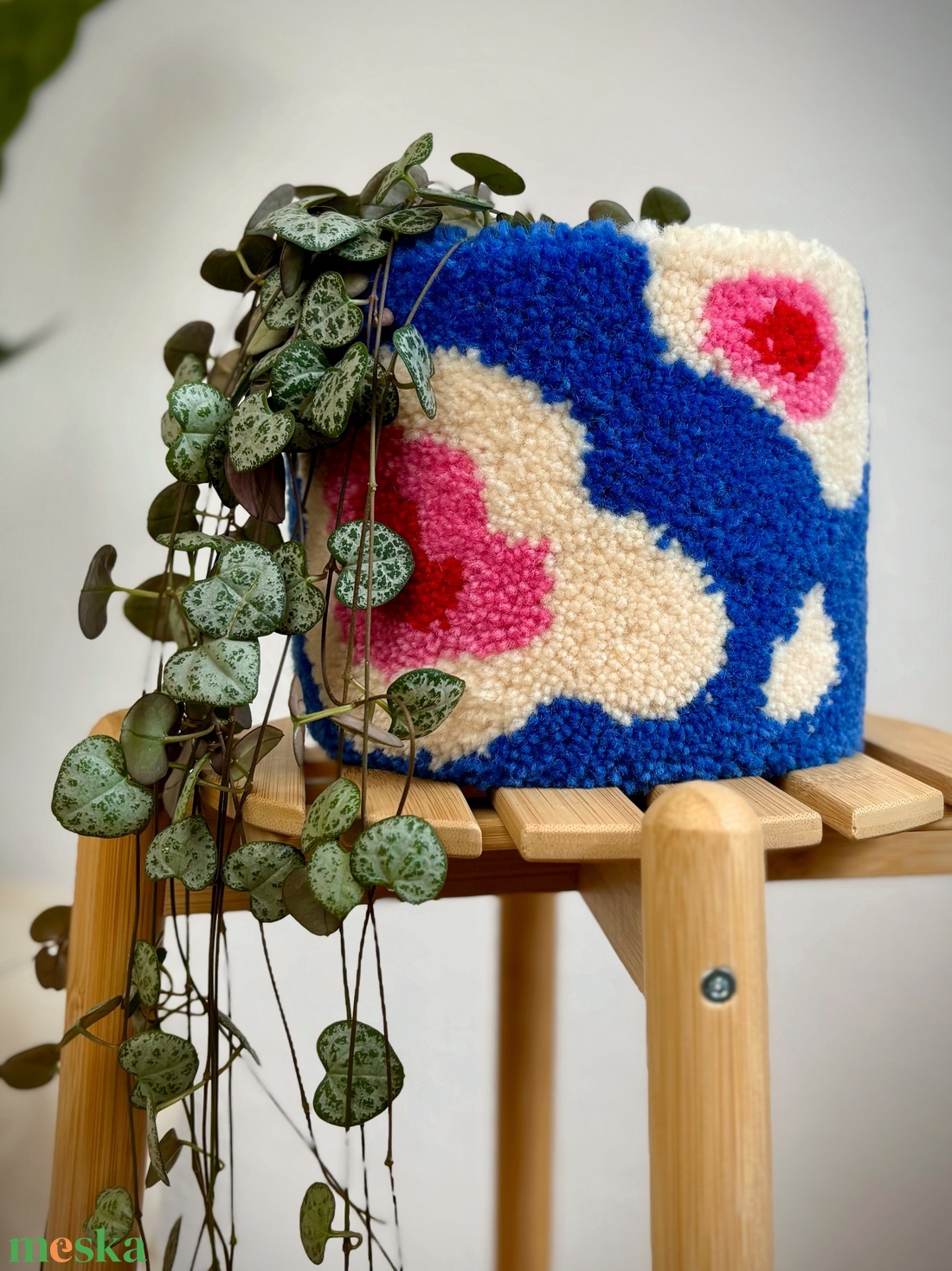 Tufted kaspó - otthon & életmód - virágdekoráció - virágtartó - kaspó - Meska.hu