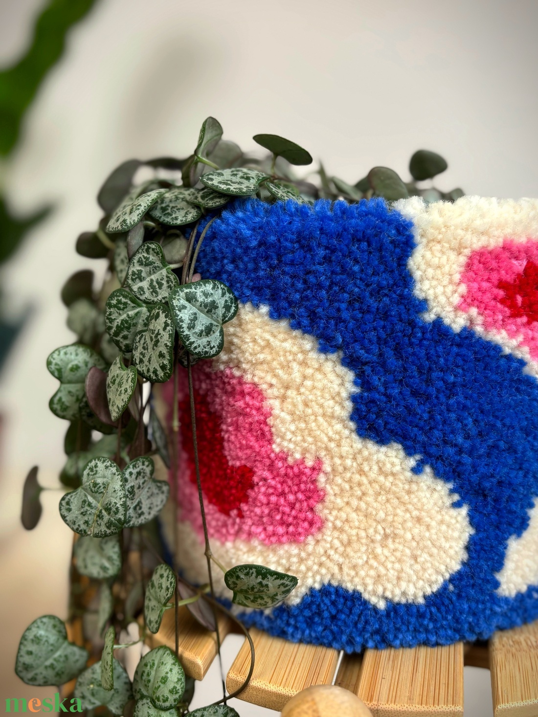 Tufted kaspó - otthon & életmód - virágdekoráció - virágtartó - kaspó - Meska.hu