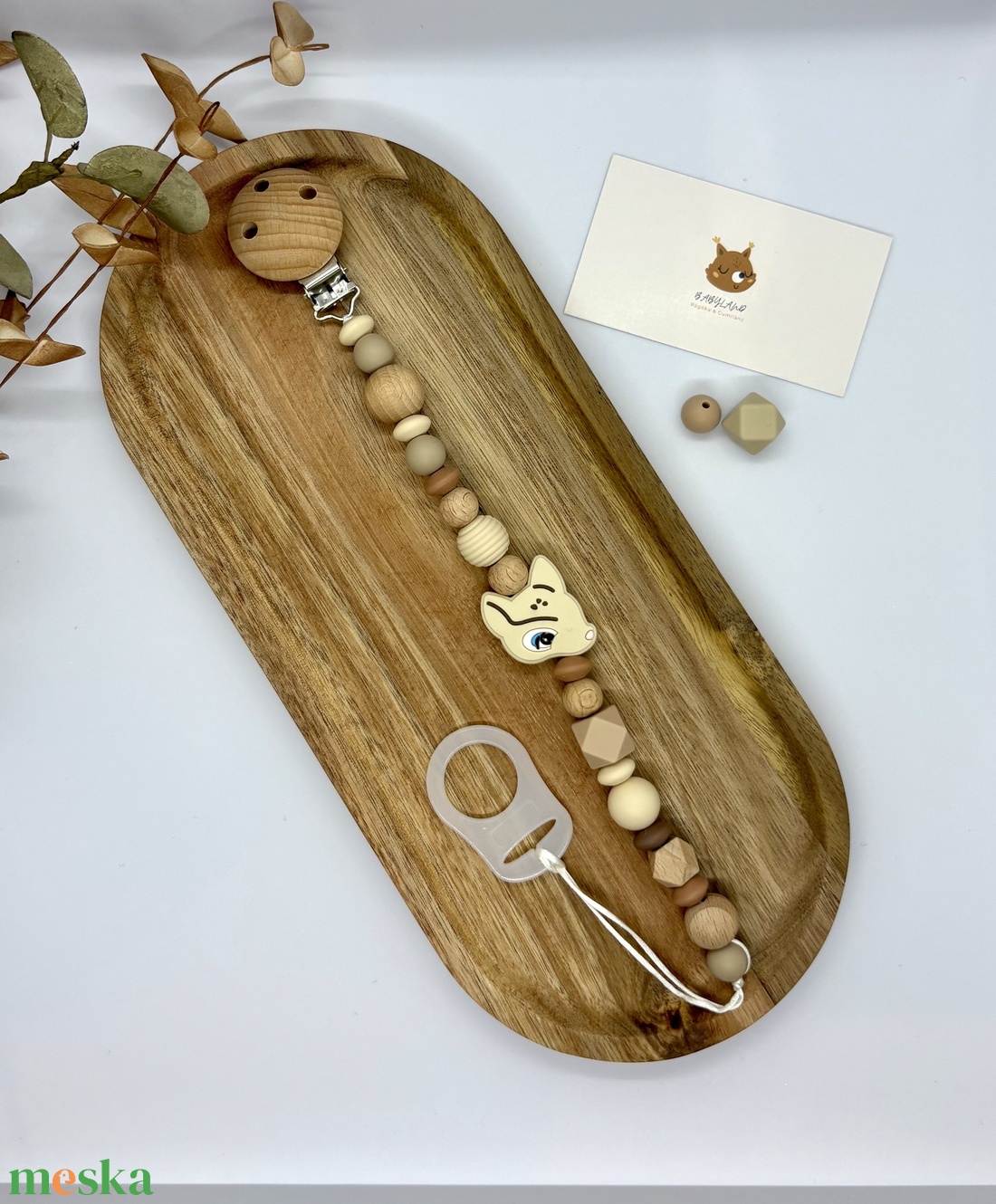 Őzike cumilánc - baba - mama - baba játékok - cumilánc - Meska.hu