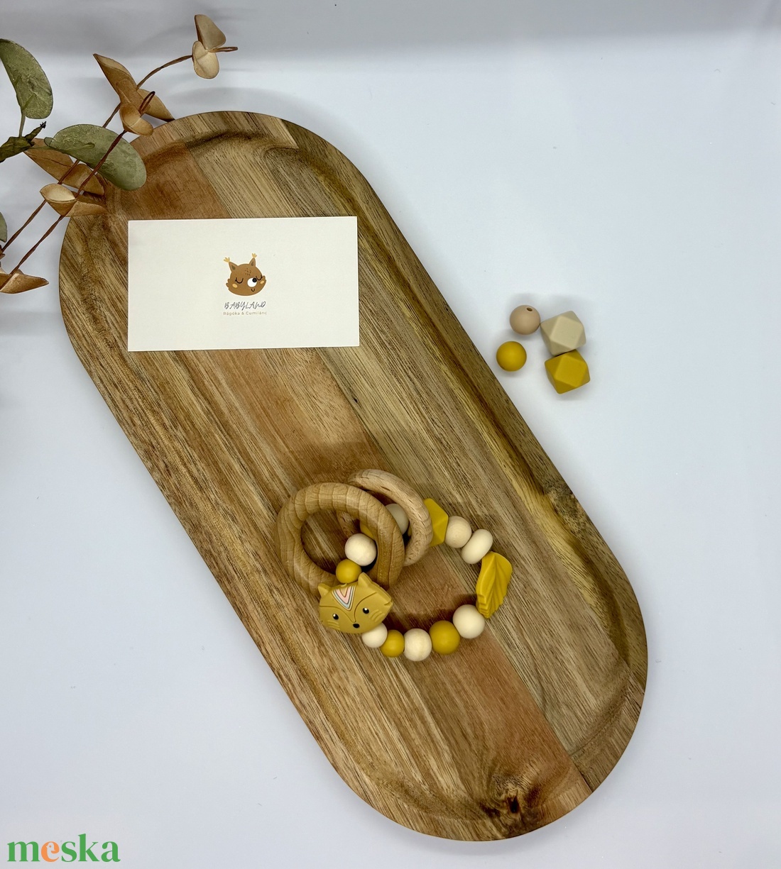 Indián róka rágóka, marokrágcsa - baba - mama - baba játékok - rágóka - Meska.hu