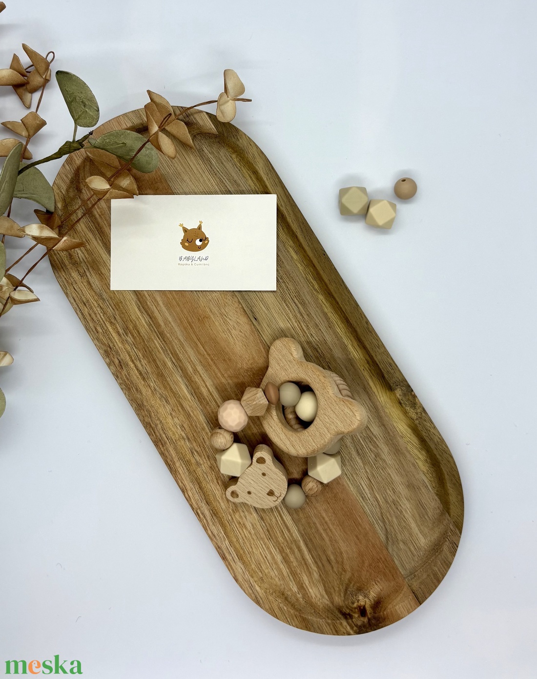 Macis rágóka, marokrágcsa - baba - mama - baba játékok - rágóka - Meska.hu