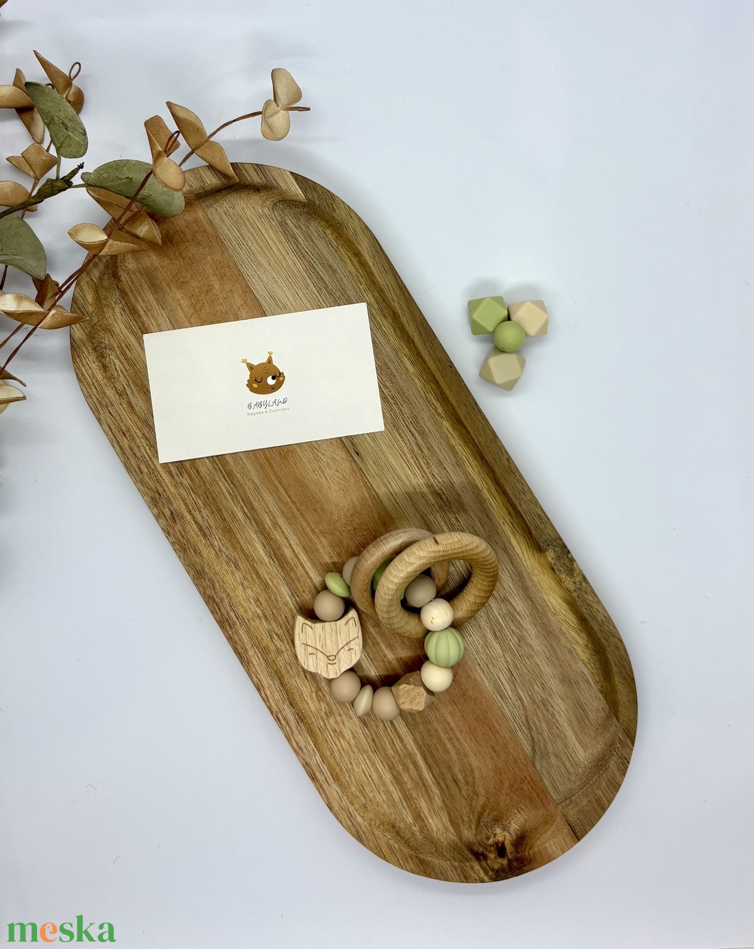 Róka rágóka, marokrágcsa - baba - mama - baba játékok - rágóka - Meska.hu