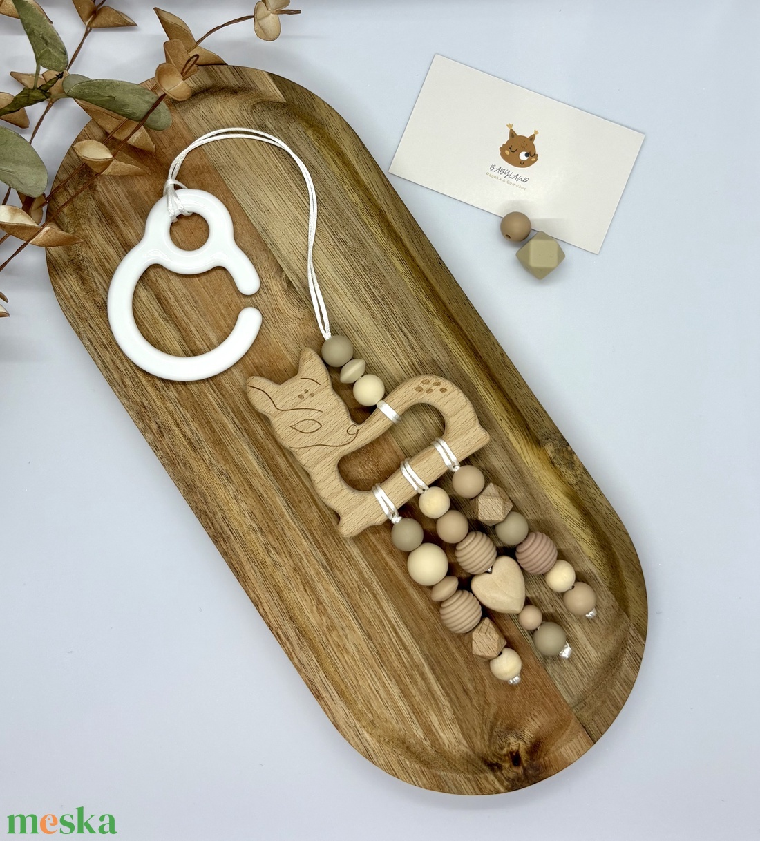 Őzike Lógóka rágóka - baba - mama - baba játékok - mozgásfejlesztő játékok - Meska.hu