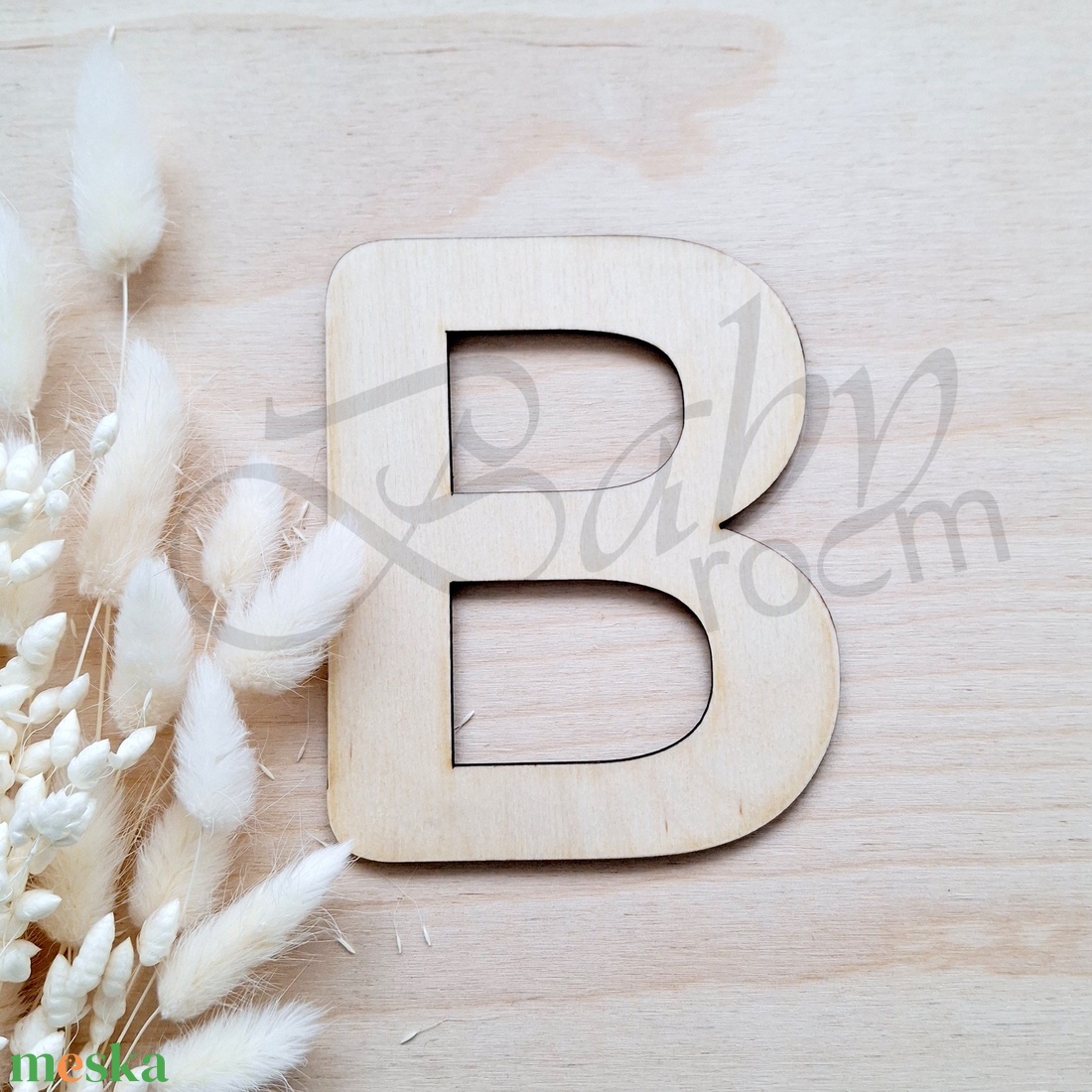 Fa betű A-D - baba - mama - babaszoba dekoráció - babanév dekoráció - Meska.hu