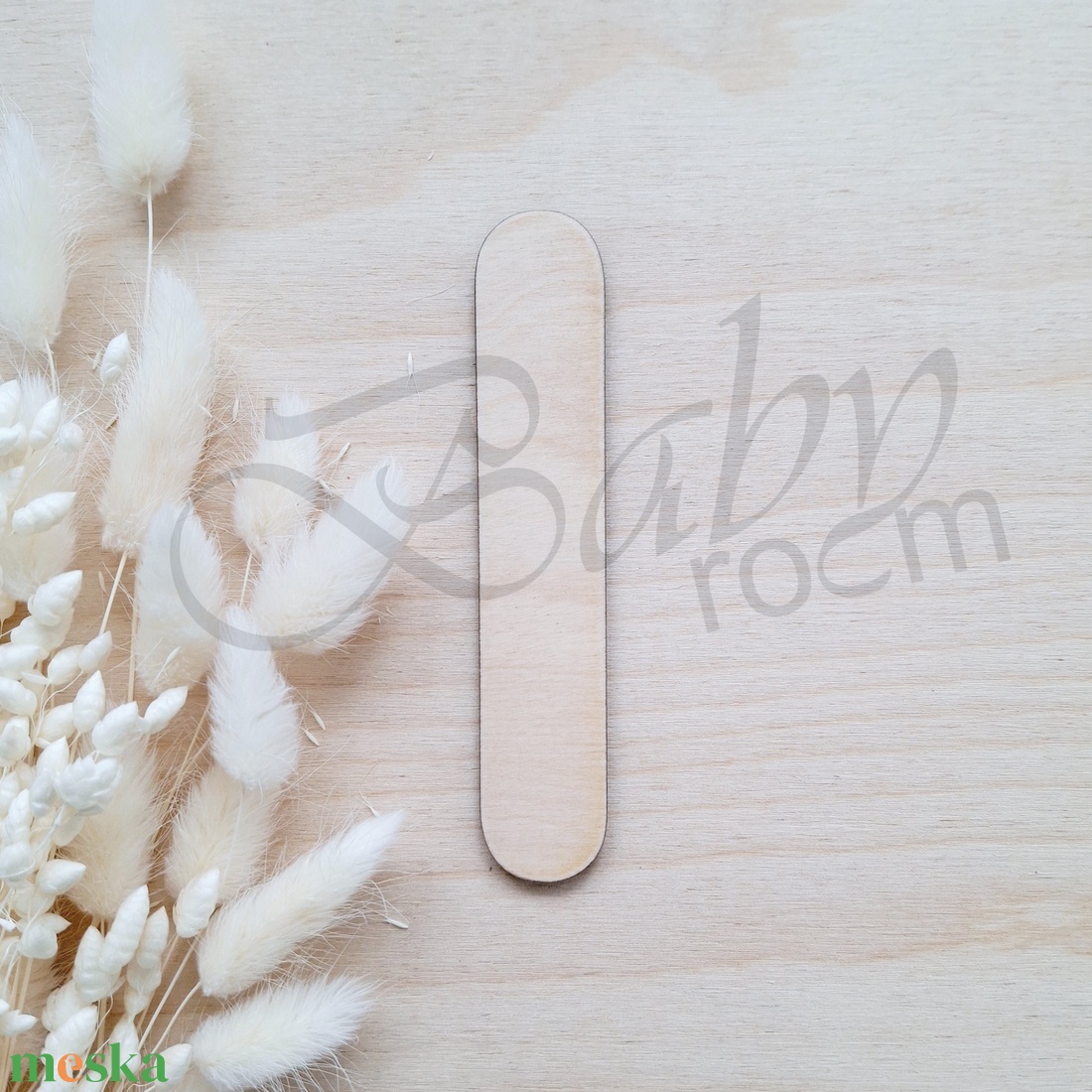 Fa betű I-L - baba - mama - babaszoba dekoráció - babanév dekoráció - Meska.hu