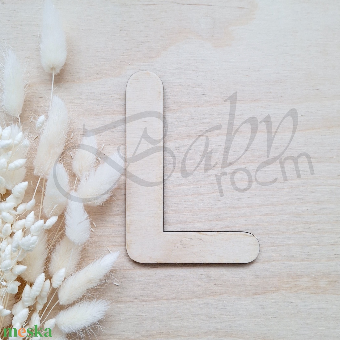 Fa betű I-L - baba - mama - babaszoba dekoráció - babanév dekoráció - Meska.hu