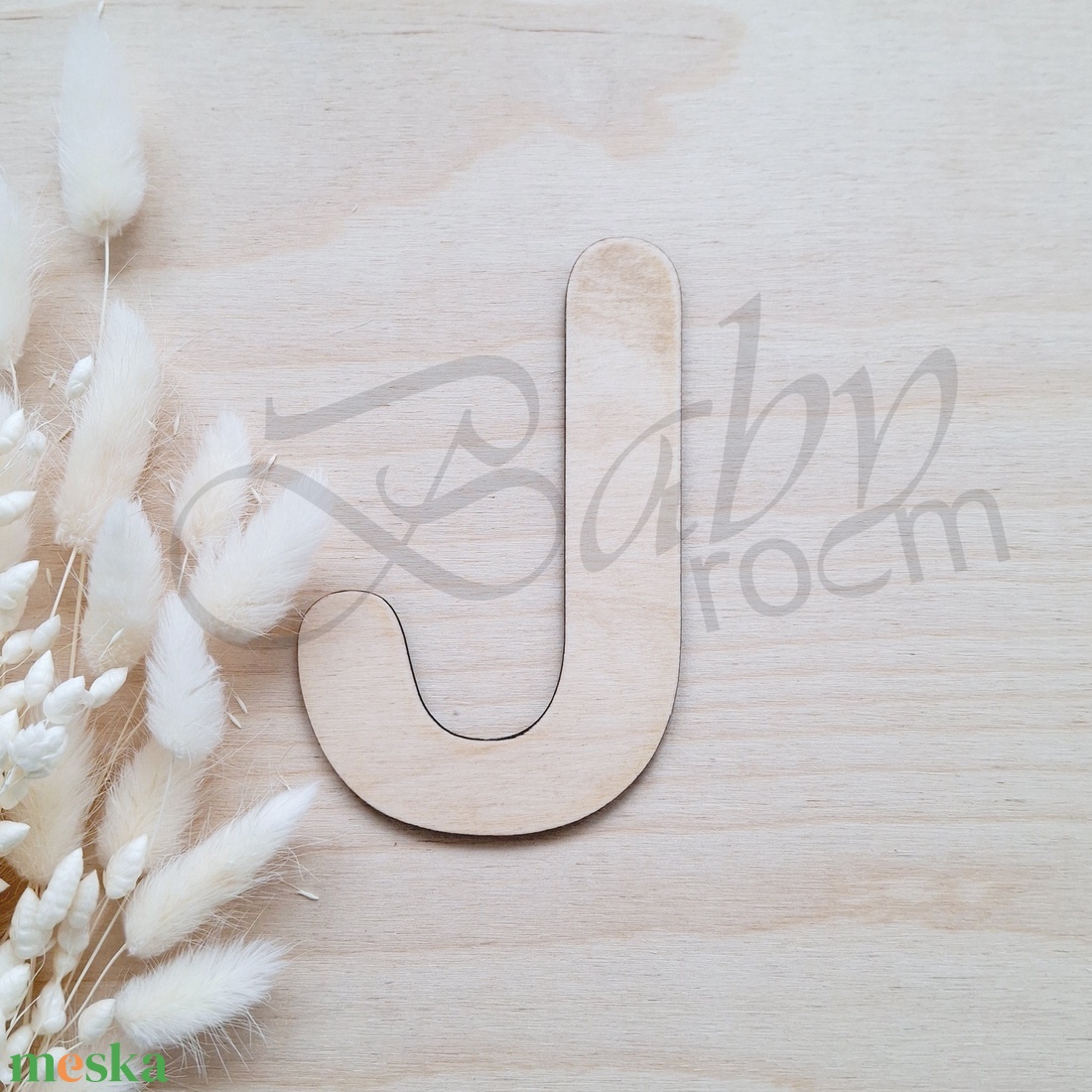 Fa betű I-L - baba - mama - babaszoba dekoráció - babanév dekoráció - Meska.hu