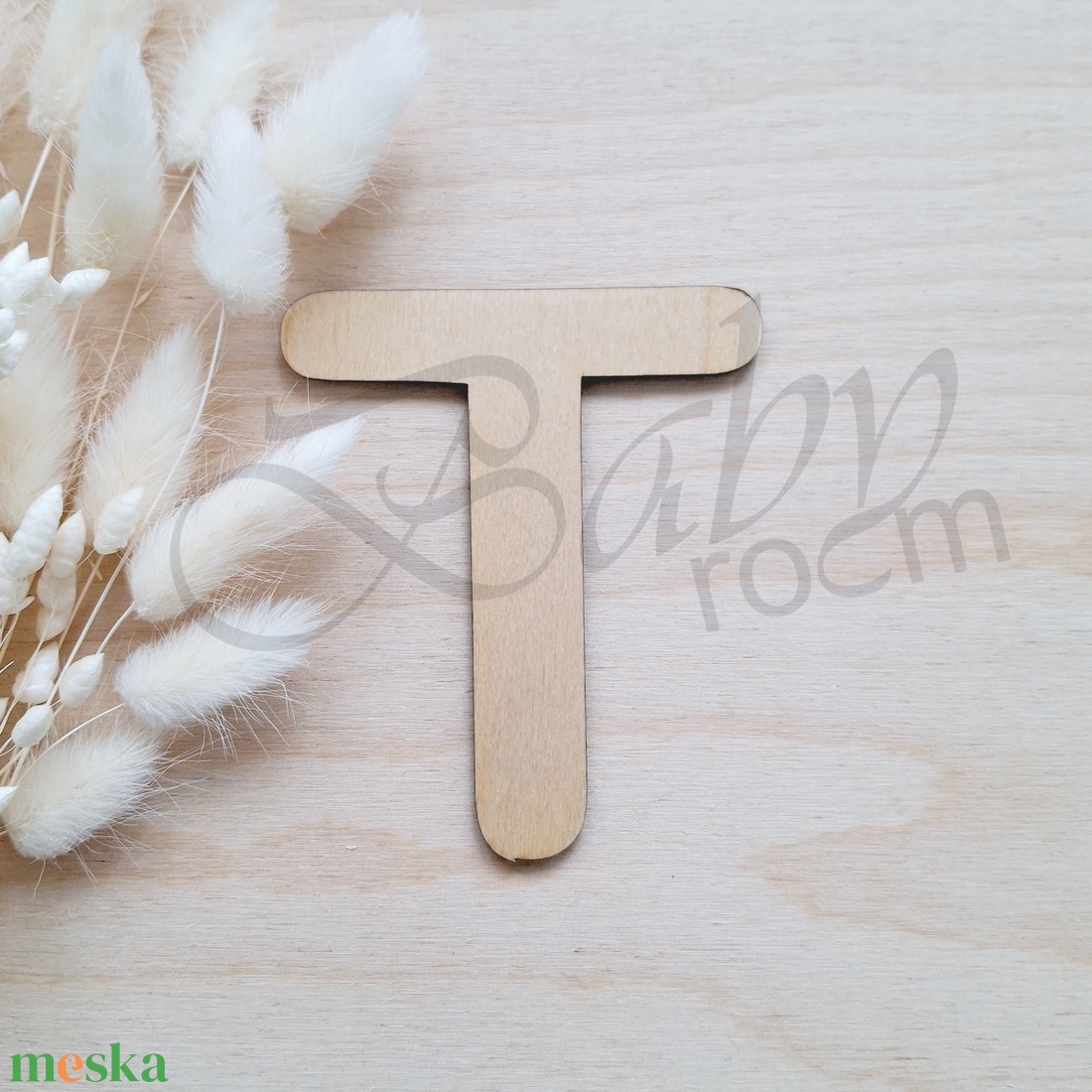 Fa betű T-X - baba - mama - babaszoba dekoráció - babanév dekoráció - Meska.hu
