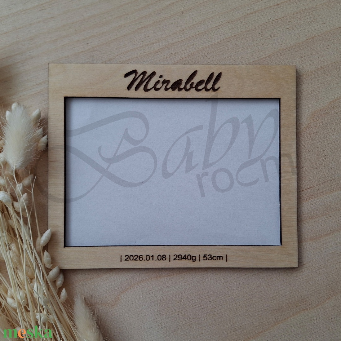Képkeret - baba - mama - babaemlékek - baba emlékőrző - Meska.hu