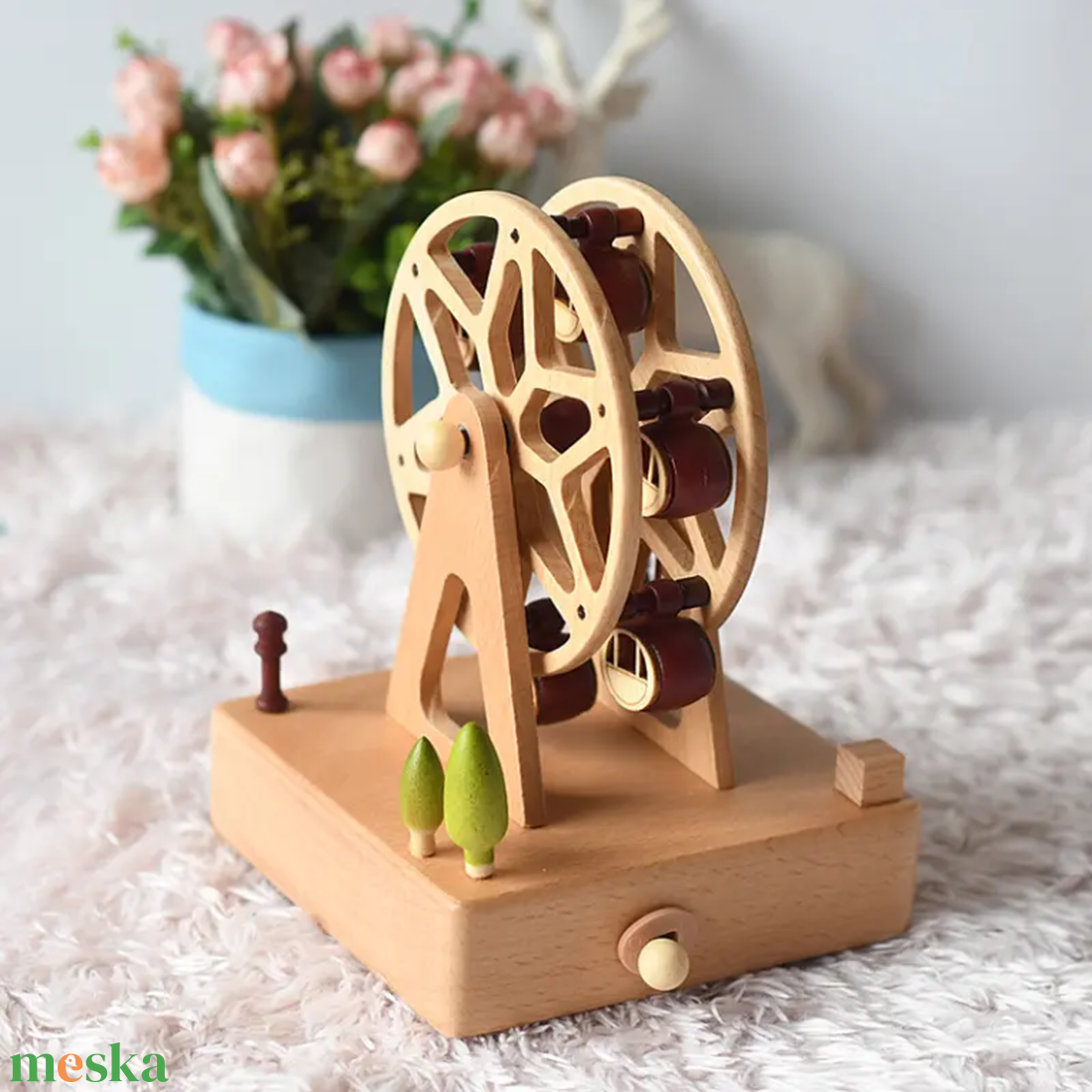 Óriáskerék - mozgó zenedoboz - otthon & életmód - dekoráció - asztal és polc dekoráció - zenedoboz - Meska.hu Óriáskerék - mozgó zenedoboz - otthon & életmód - dekoráció - asztal és polc dekoráció - zenedoboz - Meska.hu