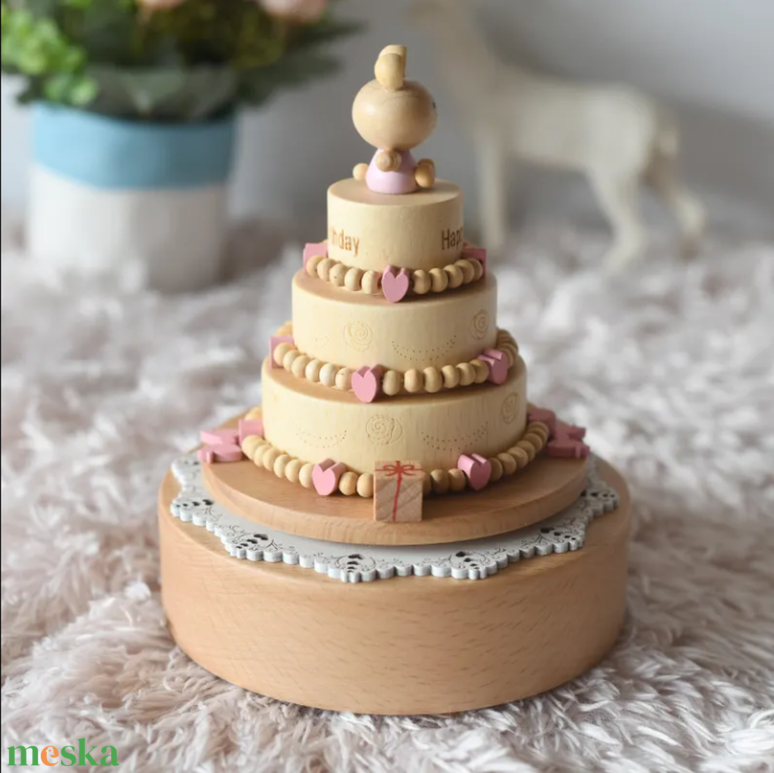 Egérkés torta - mozgó zenedoboz - otthon & életmód - dekoráció - asztal és polc dekoráció - zenedoboz - Meska.hu Egérkés torta - mozgó zenedoboz - otthon & életmód - dekoráció - asztal és polc dekoráció - zenedoboz - Meska.hu