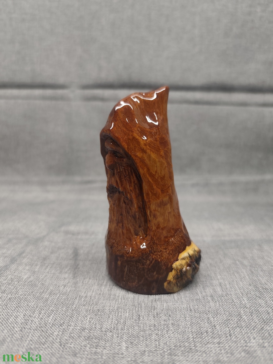 Faragott erdei manó - otthon & életmód - dekoráció - asztal és polc dekoráció - asztaldísz - Meska.hu