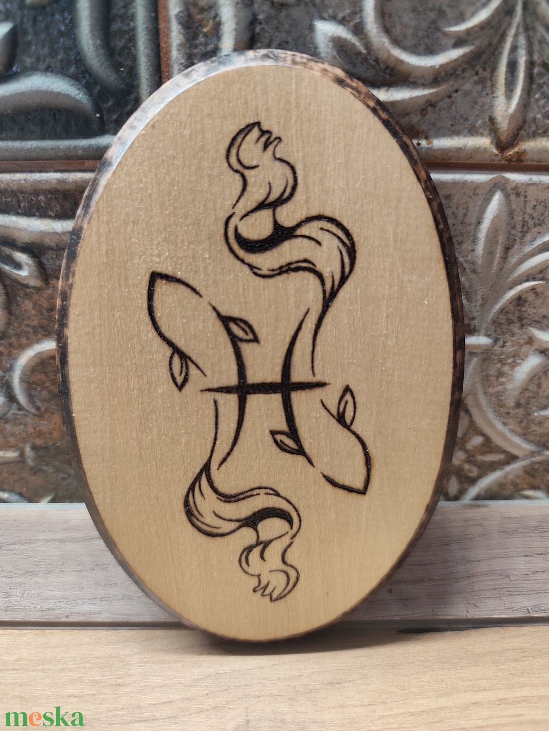 Halak horoszkóp fali dísz - otthon & életmód - dekoráció - fali és függő dekoráció - falra akasztható dekor - Meska.hu