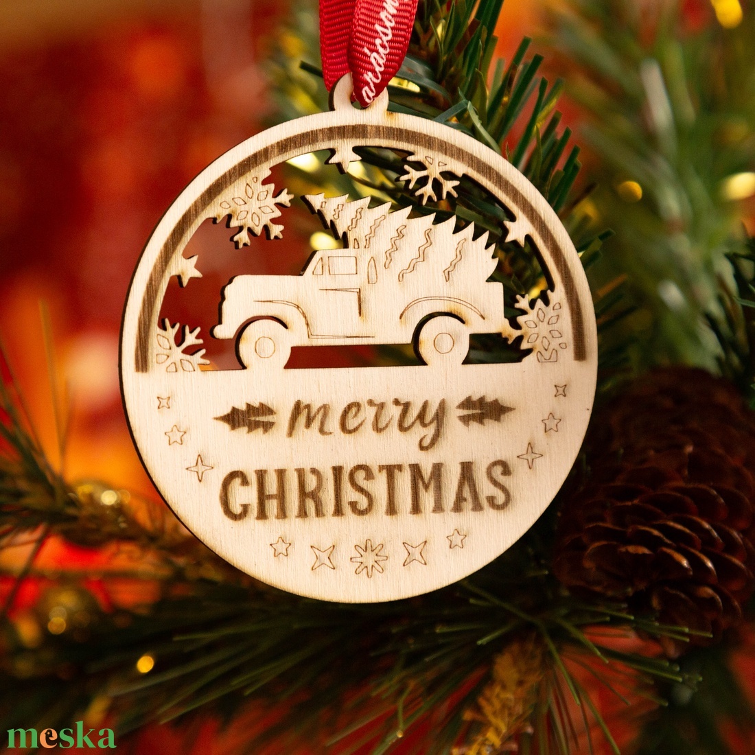 Karácsonyfadísz (KD25) - karácsony - karácsonyi lakásdekoráció - karácsonyfadíszek - Meska.hu