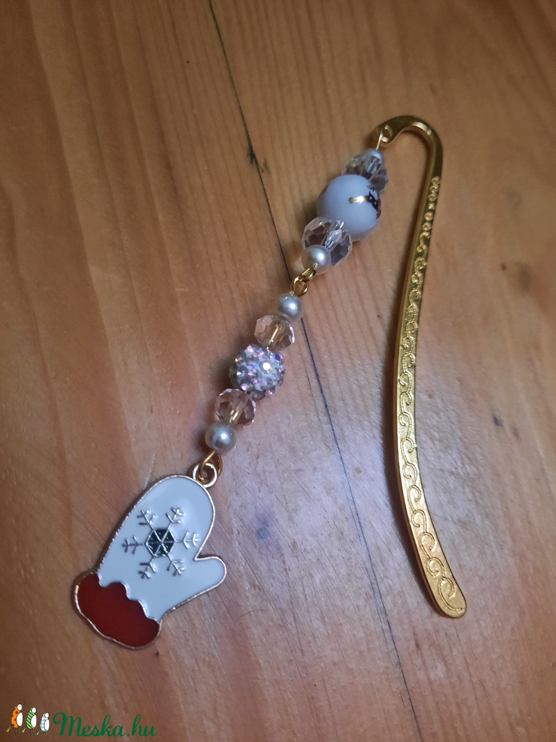 Karácsonyi könyvjelző - otthon & életmód - papír, írószer - Meska.hu