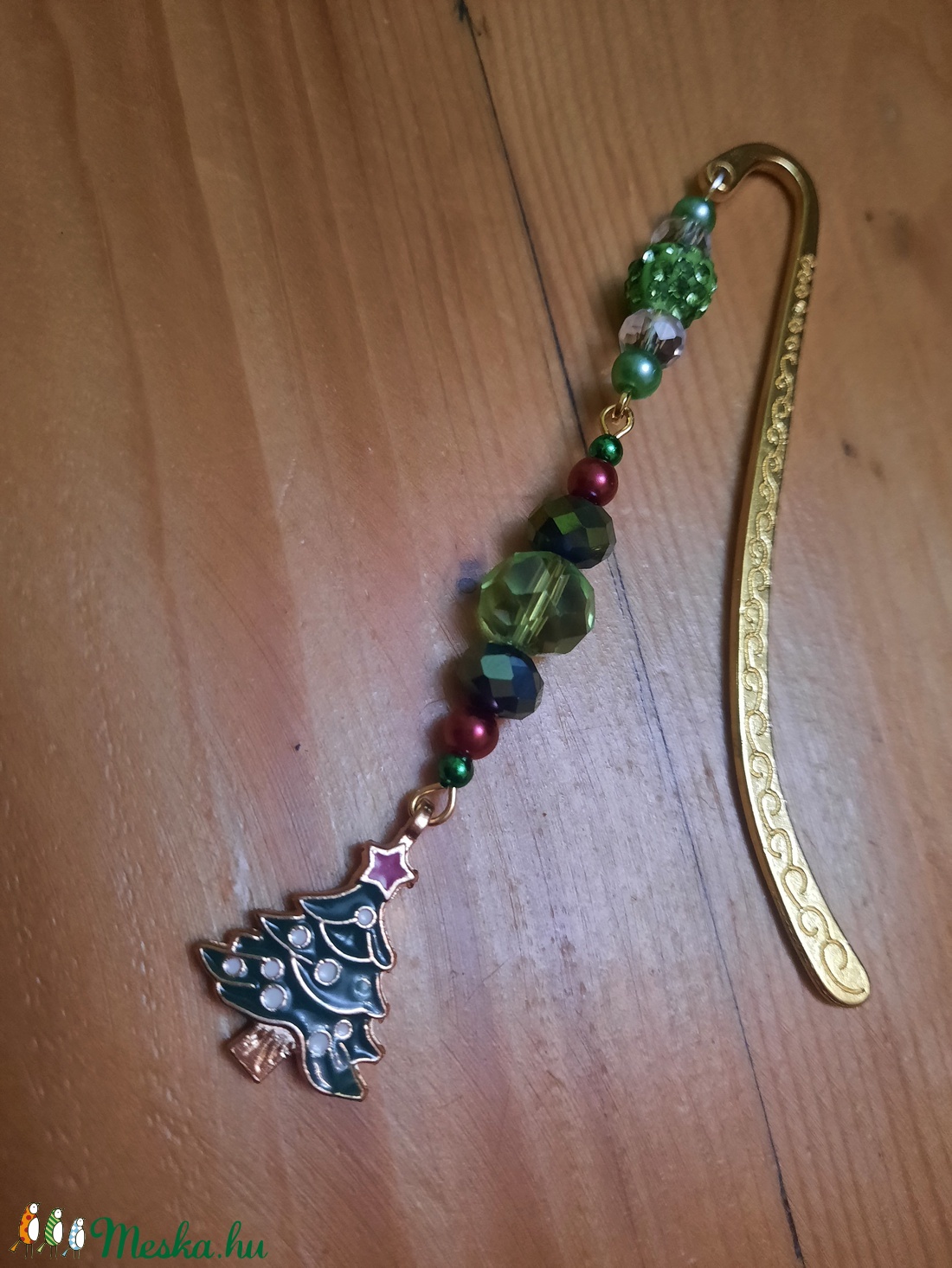 Karácsonyi könyvjelző - otthon & életmód - papír, írószer - Meska.hu