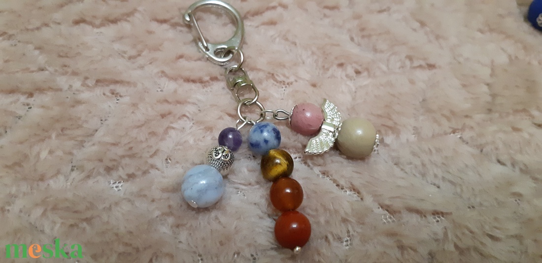 Csakra kulcstartó - táska & tok - kulcstartó & táskadísz - táskadísz - Meska.hu