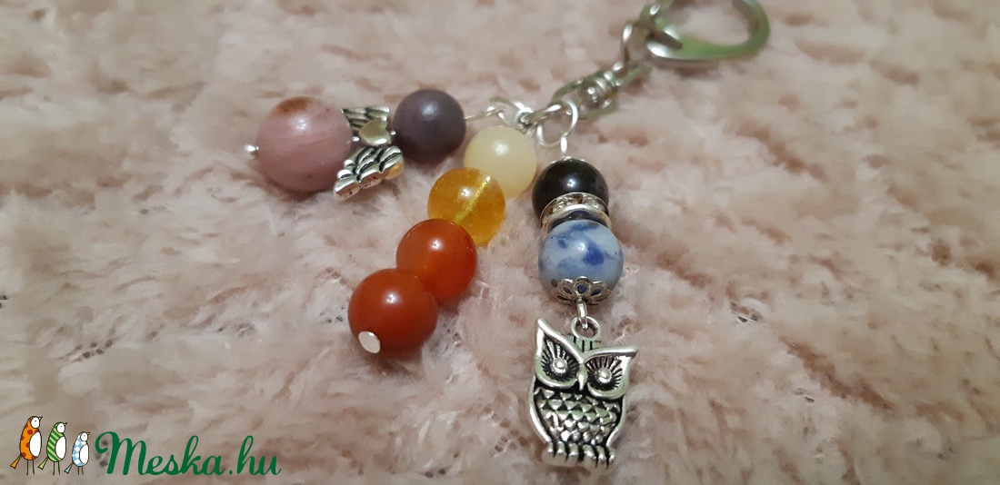 Csakra kulcstartó - táska & tok - kulcstartó & táskadísz - táskadísz - Meska.hu