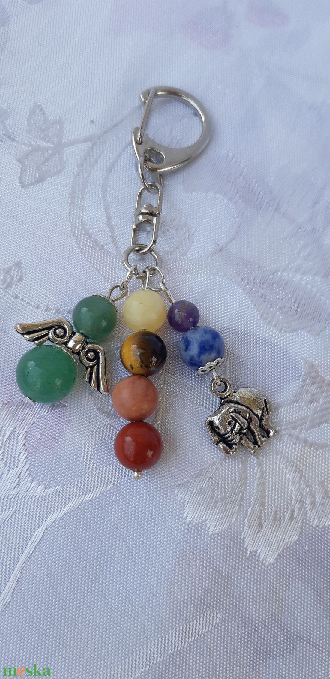 Csakra kulcstartó - táska & tok - kulcstartó & táskadísz - táskadísz - Meska.hu