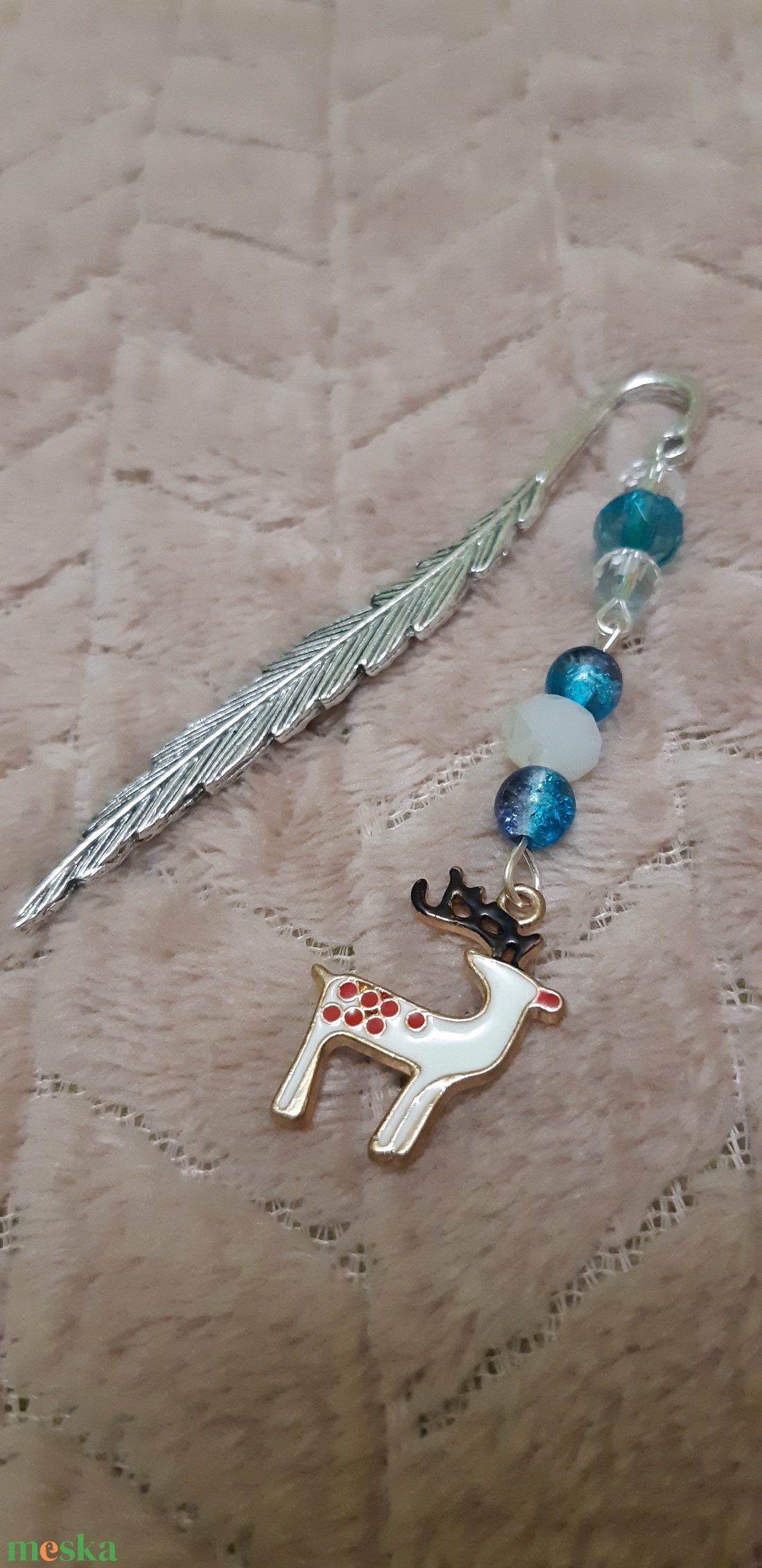 Karácsonyos könyvjelző - könyv & zene - könyvjelző - Meska.hu