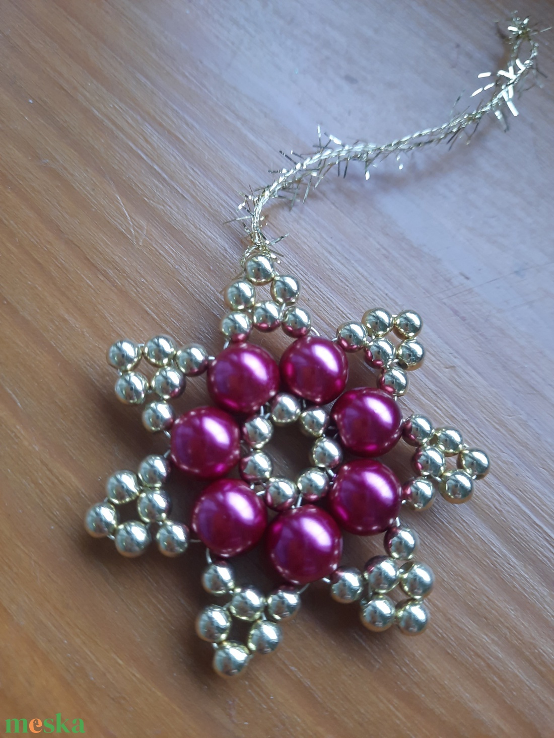 Csillag - karácsony - karácsonyi lakásdekoráció - karácsonyfadíszek - Meska.hu