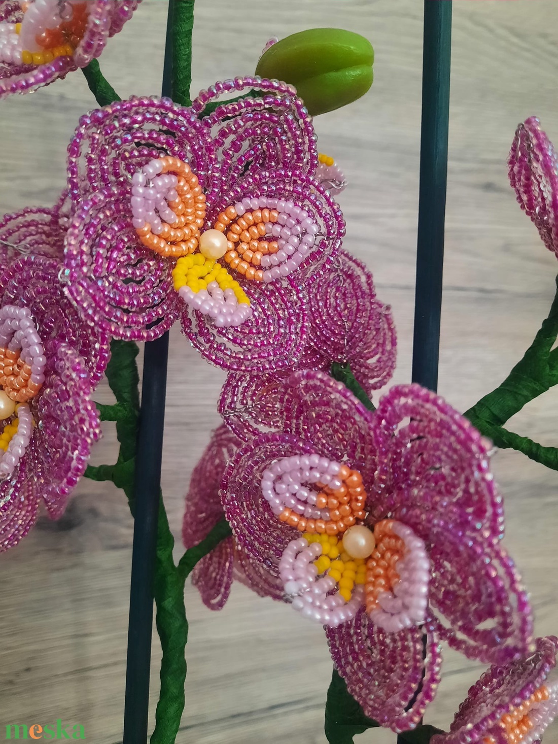 Gyöngy orchidea - otthon & életmód - dekoráció - asztal és polc dekoráció - asztaldísz - Meska.hu Gyöngy orchidea - otthon & életmód - dekoráció - asztal és polc dekoráció - asztaldísz - Meska.hu