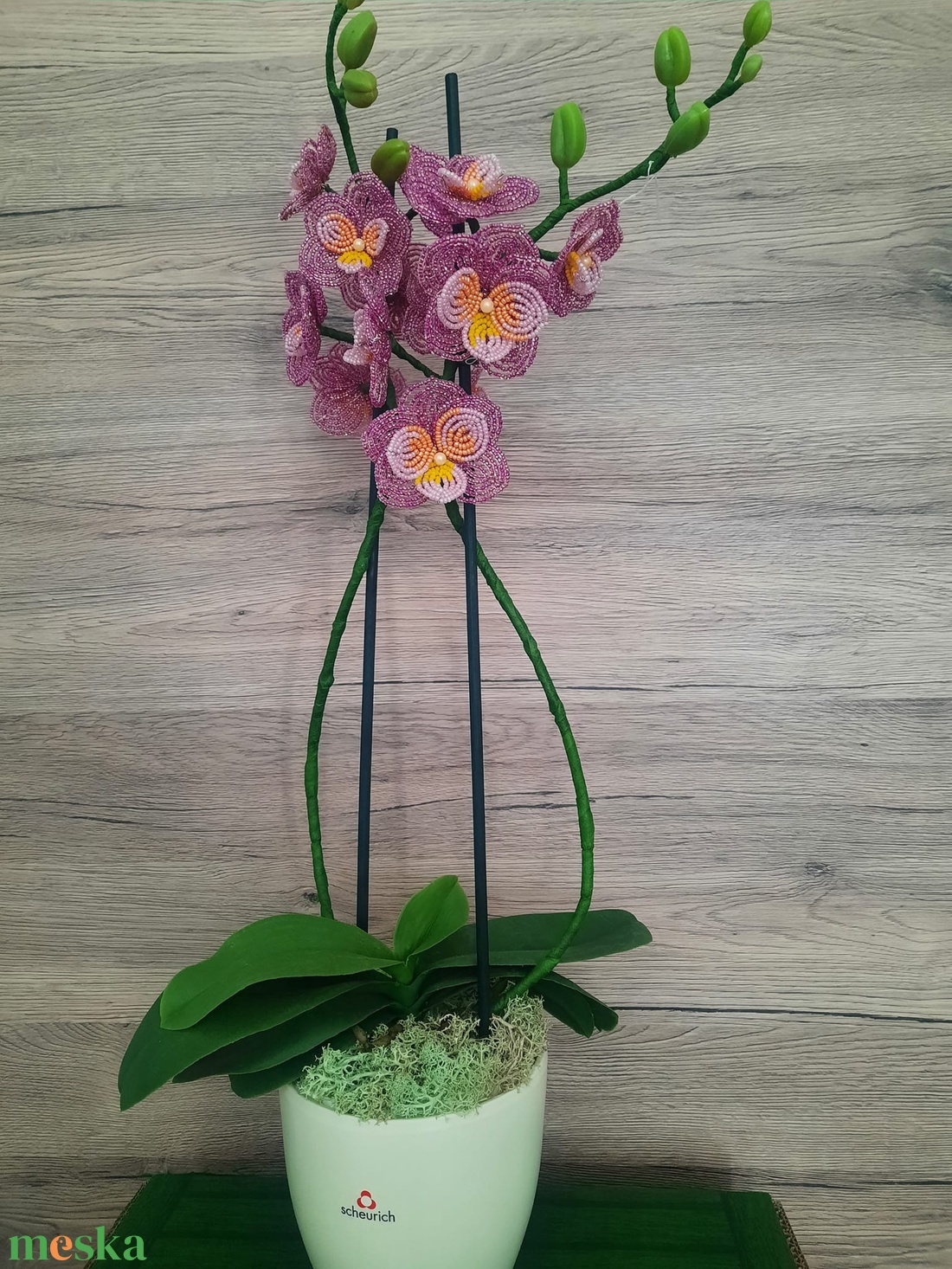 Gyöngy orchidea - otthon & életmód - dekoráció - asztal és polc dekoráció - asztaldísz - Meska.hu Gyöngy orchidea - otthon & életmód - dekoráció - asztal és polc dekoráció - asztaldísz - Meska.hu