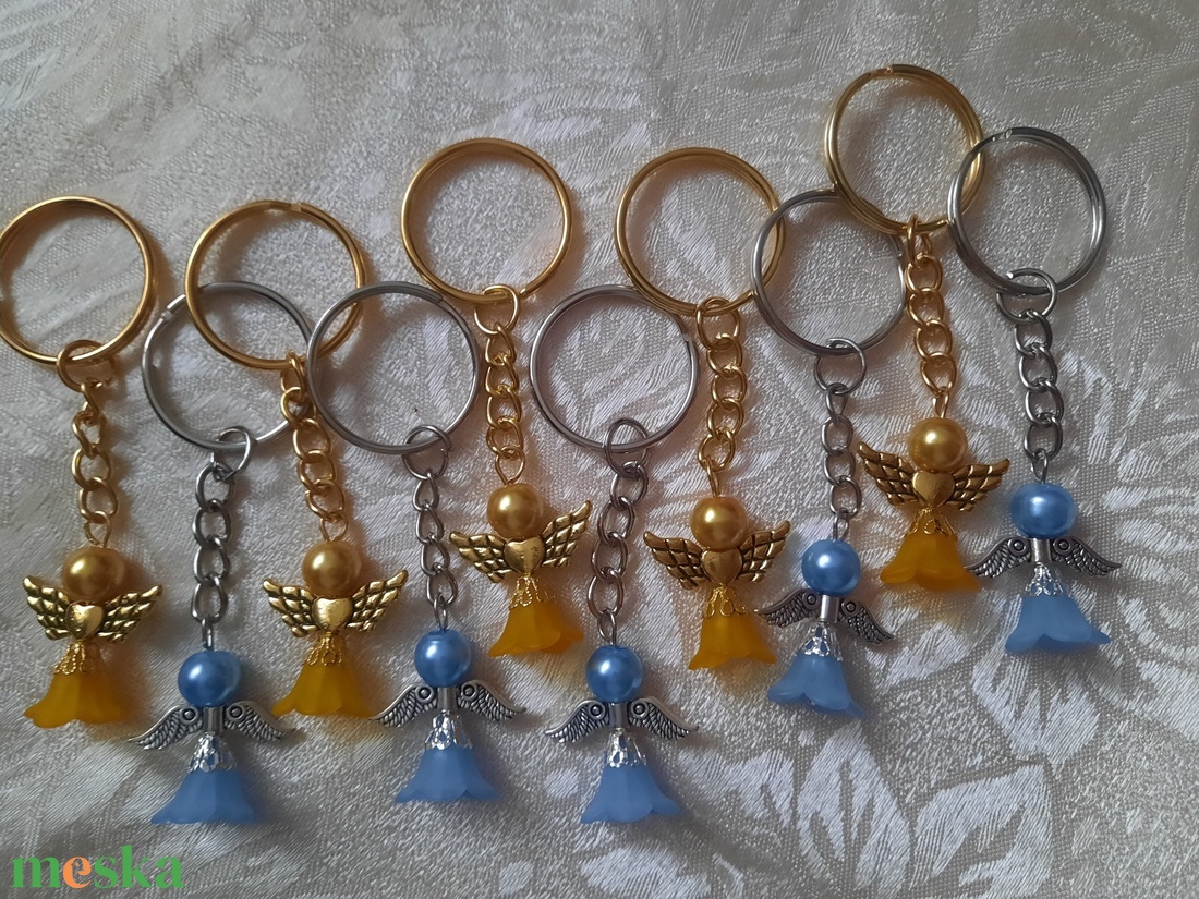 Angyalka - táska & tok - kulcstartó & táskadísz - kulcstartó - Meska.hu