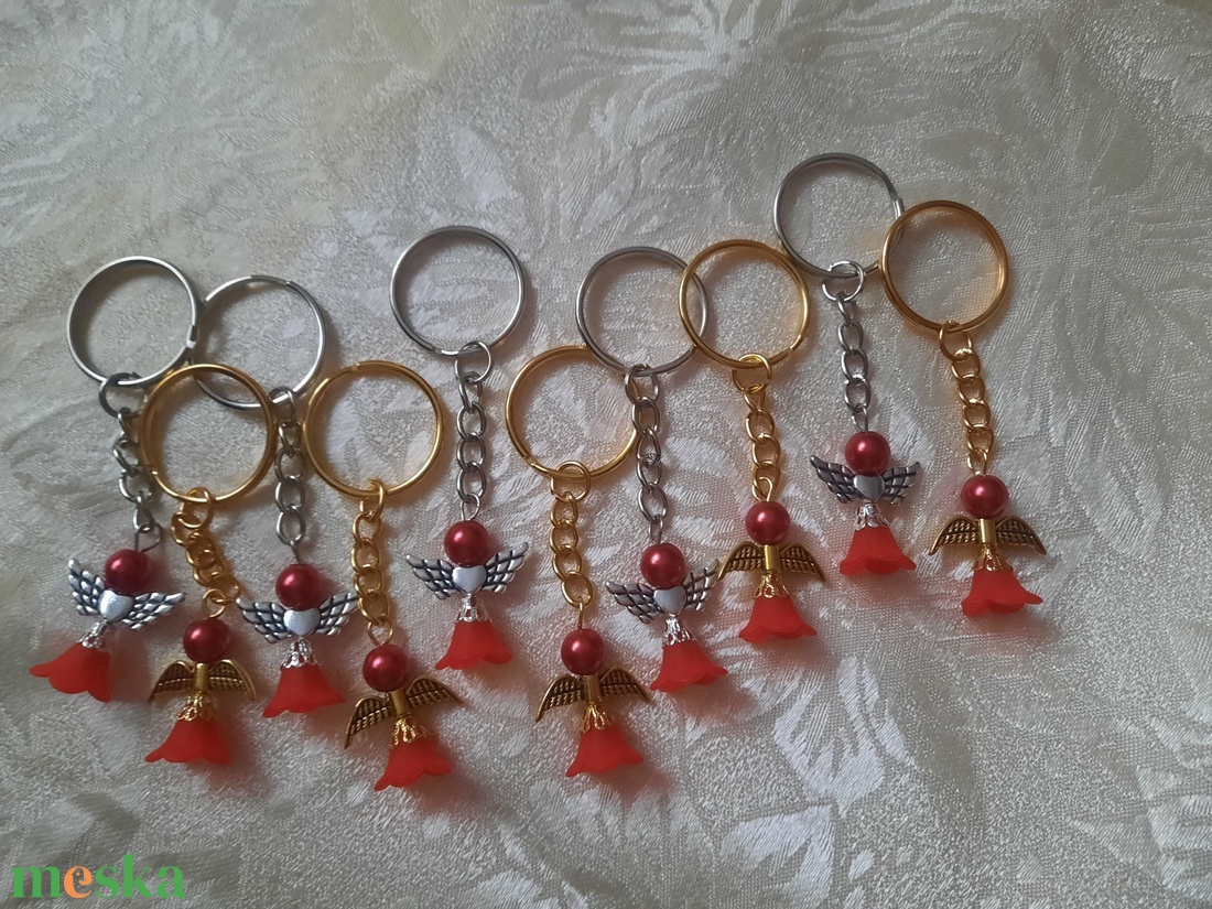 Angyalka - táska & tok - kulcstartó & táskadísz - kulcstartó - Meska.hu