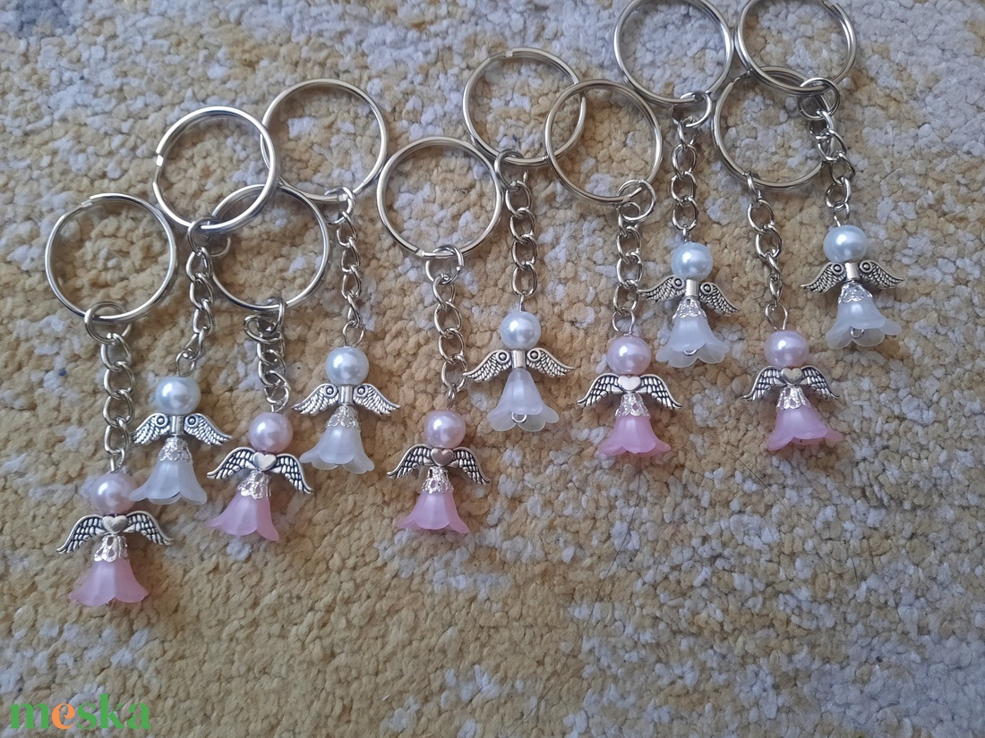 Angyalka - táska & tok - kulcstartó & táskadísz - kulcstartó - Meska.hu