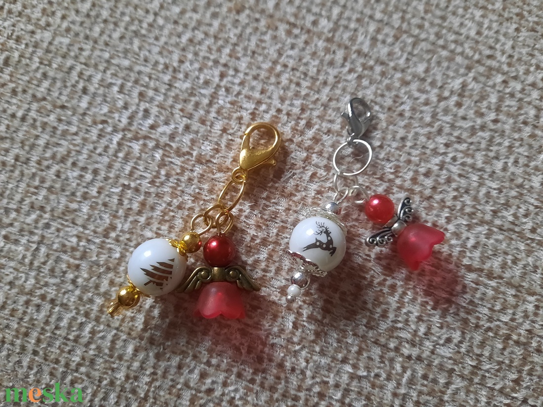 Pici angyal - táska & tok - kulcstartó & táskadísz - táskadísz - Meska.hu