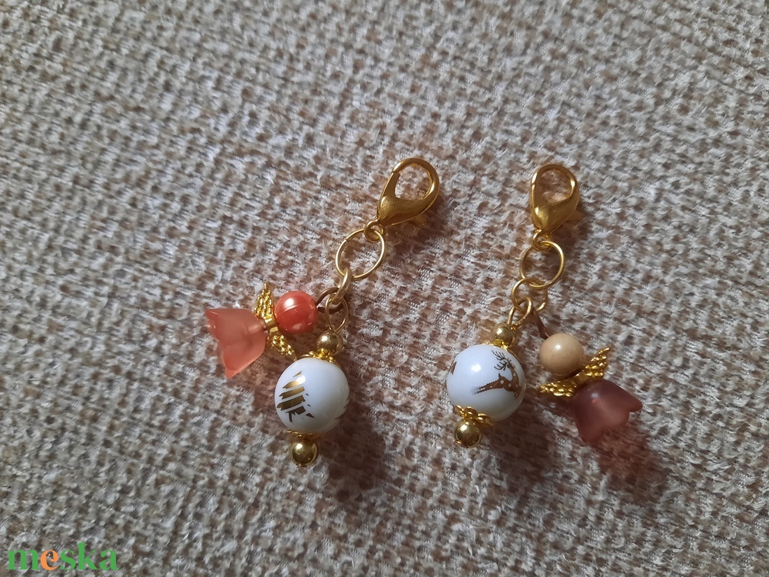 Pici angyal - táska & tok - kulcstartó & táskadísz - táskadísz - Meska.hu