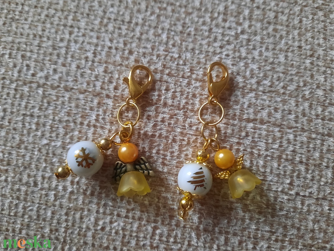 Pici angyal - táska & tok - kulcstartó & táskadísz - táskadísz - Meska.hu