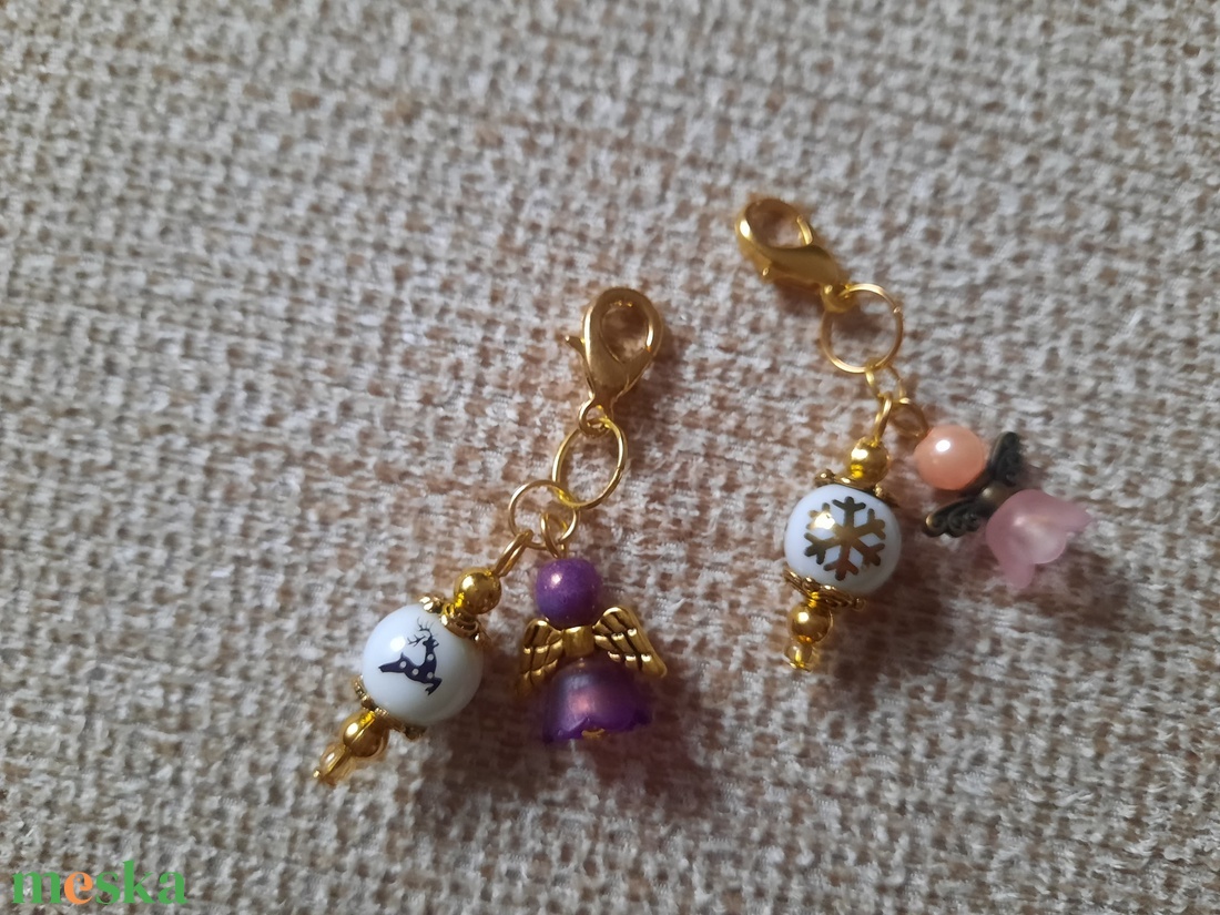 Pici angyal - táska & tok - kulcstartó & táskadísz - táskadísz - Meska.hu