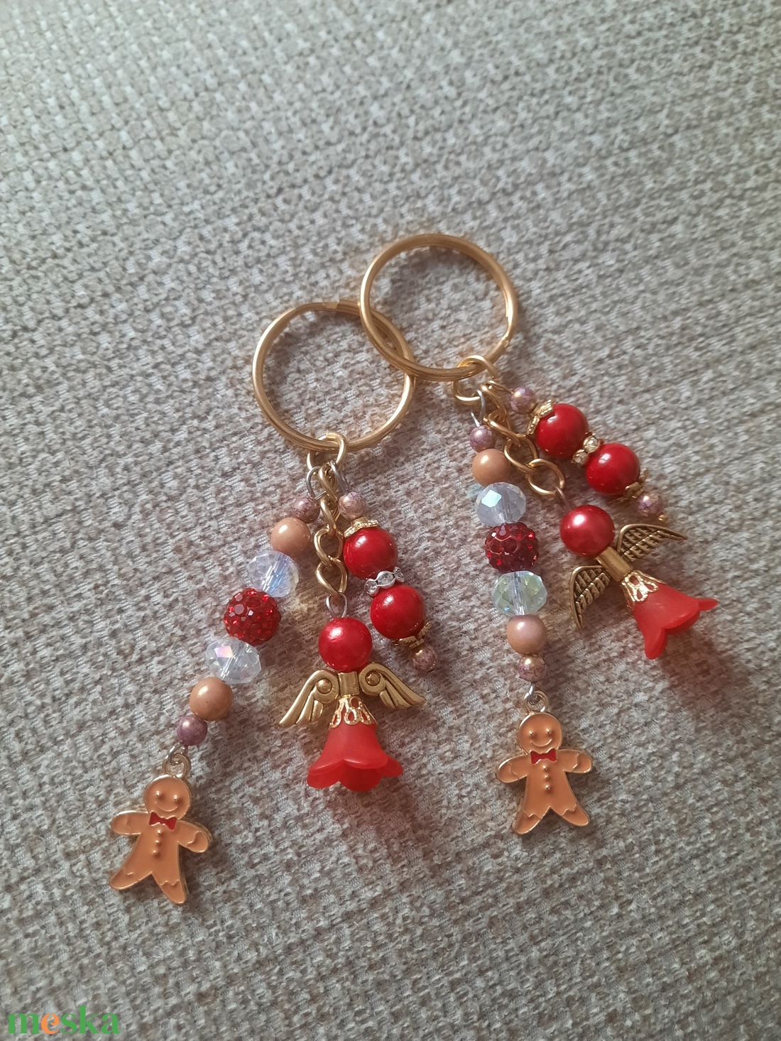 Mézis kulcstartó - táska & tok - kulcstartó & táskadísz - kulcstartó - Meska.hu