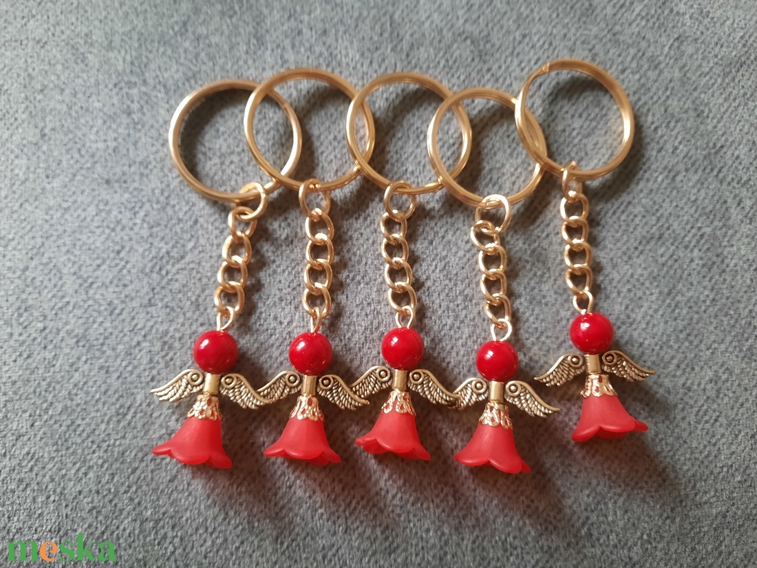 Angyalka kulcstartó  - táska & tok - kulcstartó & táskadísz - táskadísz - Meska.hu