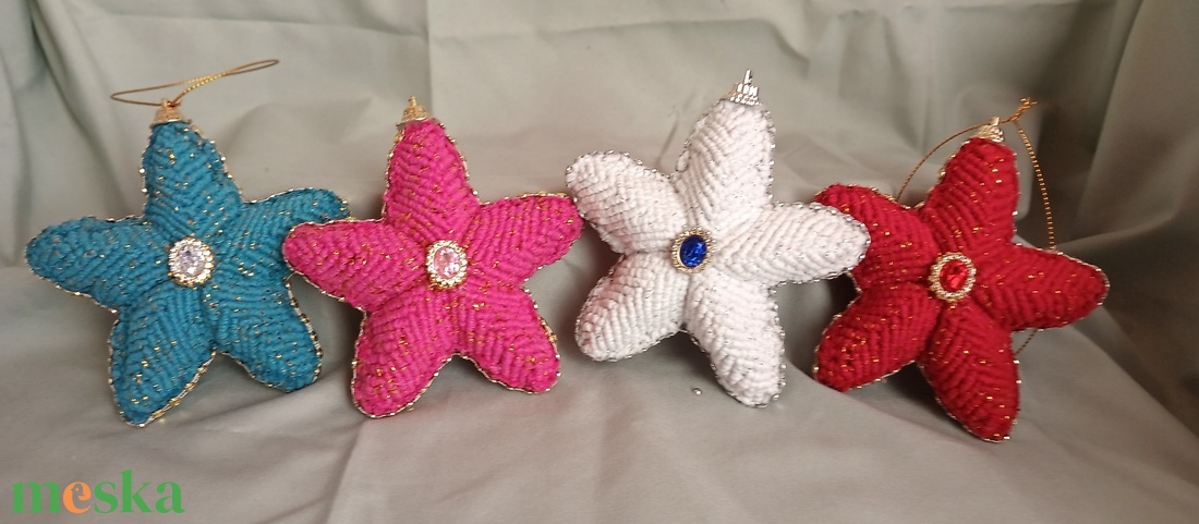 Karácsonyfadísz - karácsony - karácsonyi lakásdekoráció - karácsonyfadíszek - Meska.hu