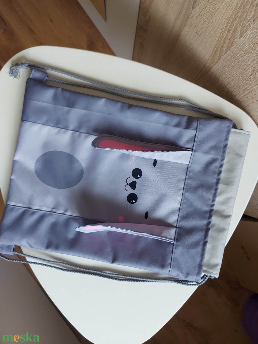 Nyuszis, vízlepergetős anyagú tornazsák - táska & tok - hátizsák - tornazsák, gymbag - Meska.hu Nyuszis, vízlepergetős anyagú tornazsák - táska & tok - hátizsák - tornazsák, gymbag - Meska.hu