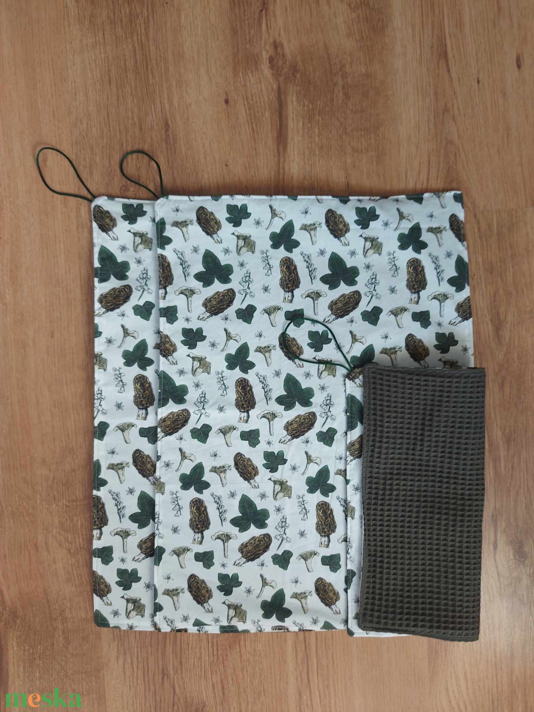 Konyharuha, tisztítőkendő nagy csomag - erdei mintás pamutvászon, darázsszövet - otthon & életmód - konyhafelszerelés, tálalás - konyhai textil - konyharuha & törlőkendő - Meska.hu