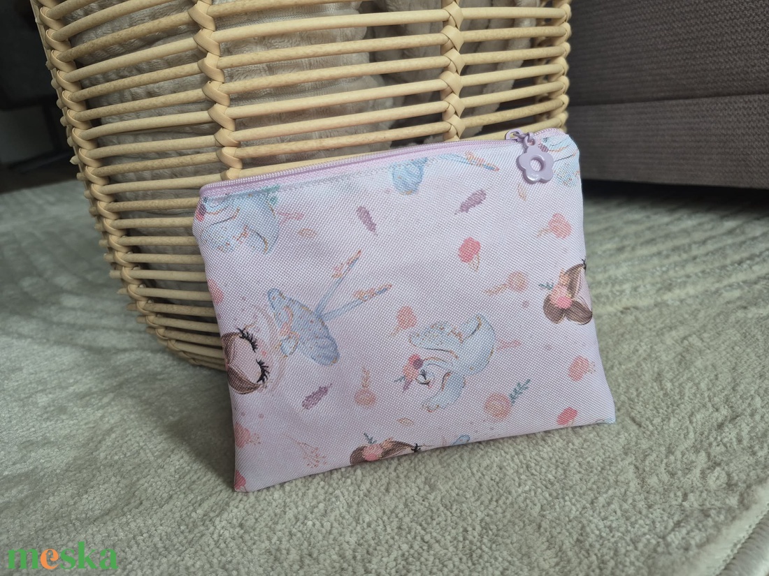 Kislány balerinás vízhatlan nesszeszer, pamut béléssel - táska & tok - neszesszer - Meska.hu