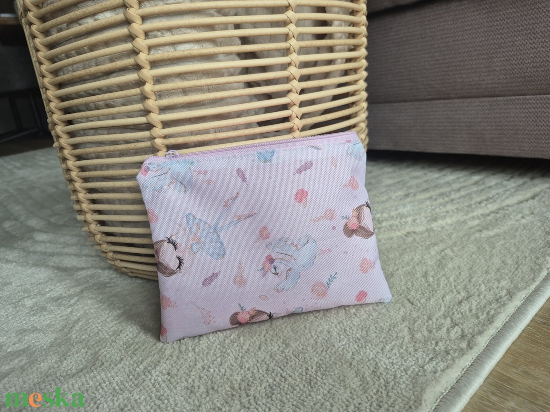 Kislány balerinás vízhatlan nesszeszer, pamut béléssel - táska & tok - neszesszer - Meska.hu