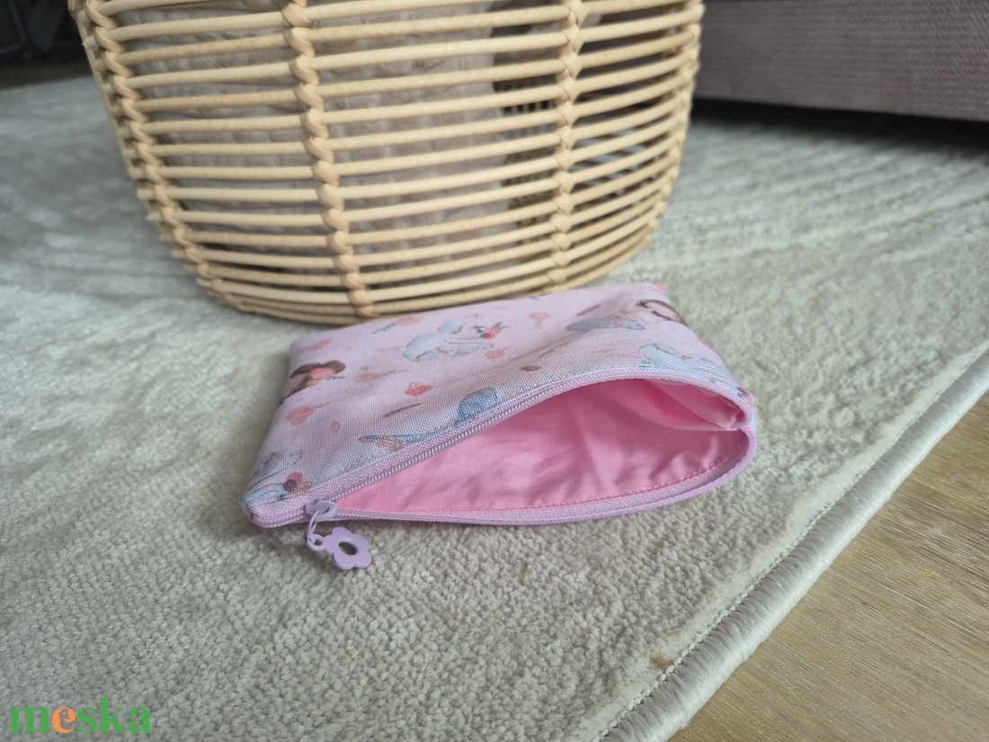 Kislány balerinás vízhatlan nesszeszer, pamut béléssel - táska & tok - neszesszer - Meska.hu